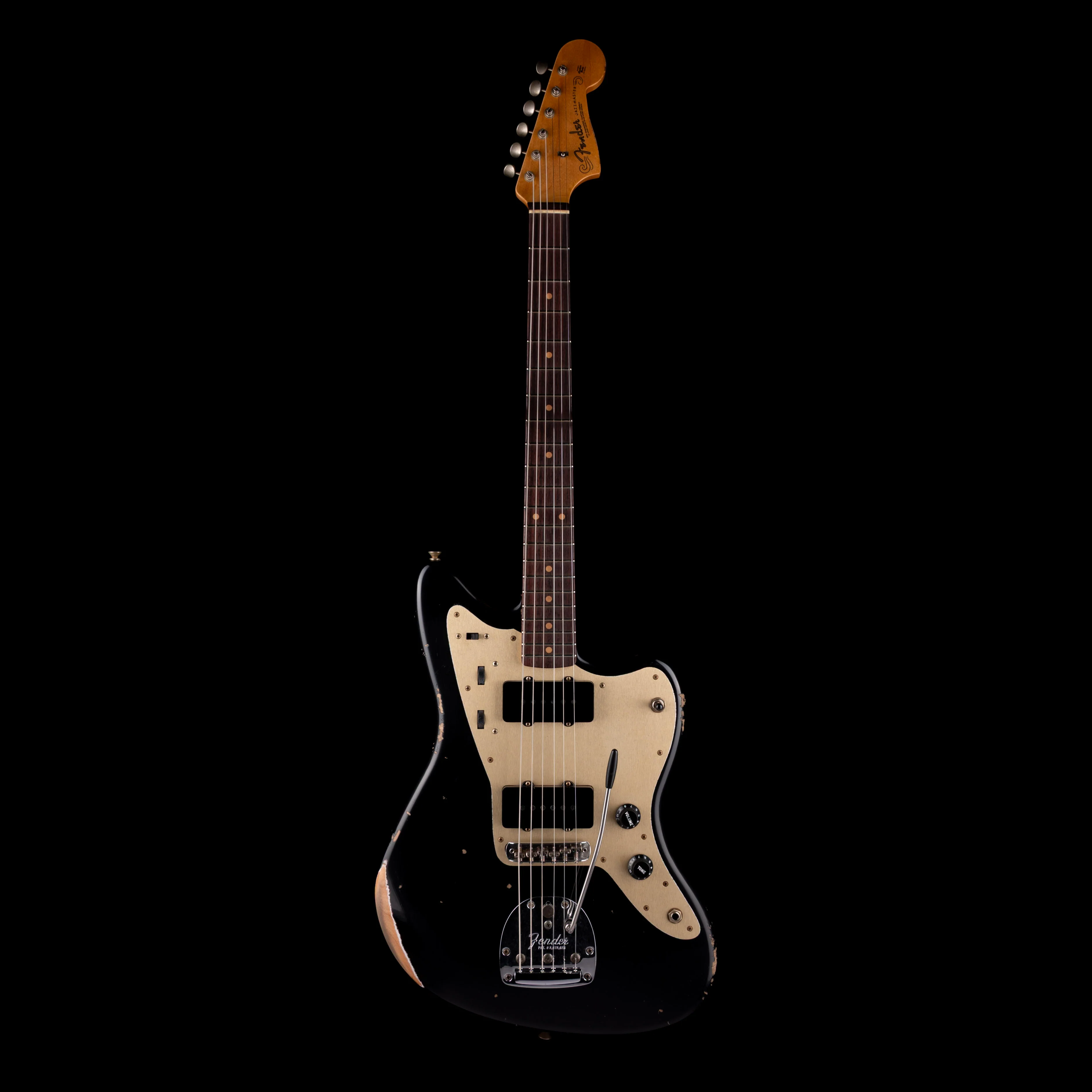 Fender Custom Shop 1959 Jazzmaster Relic Black - Image 2
