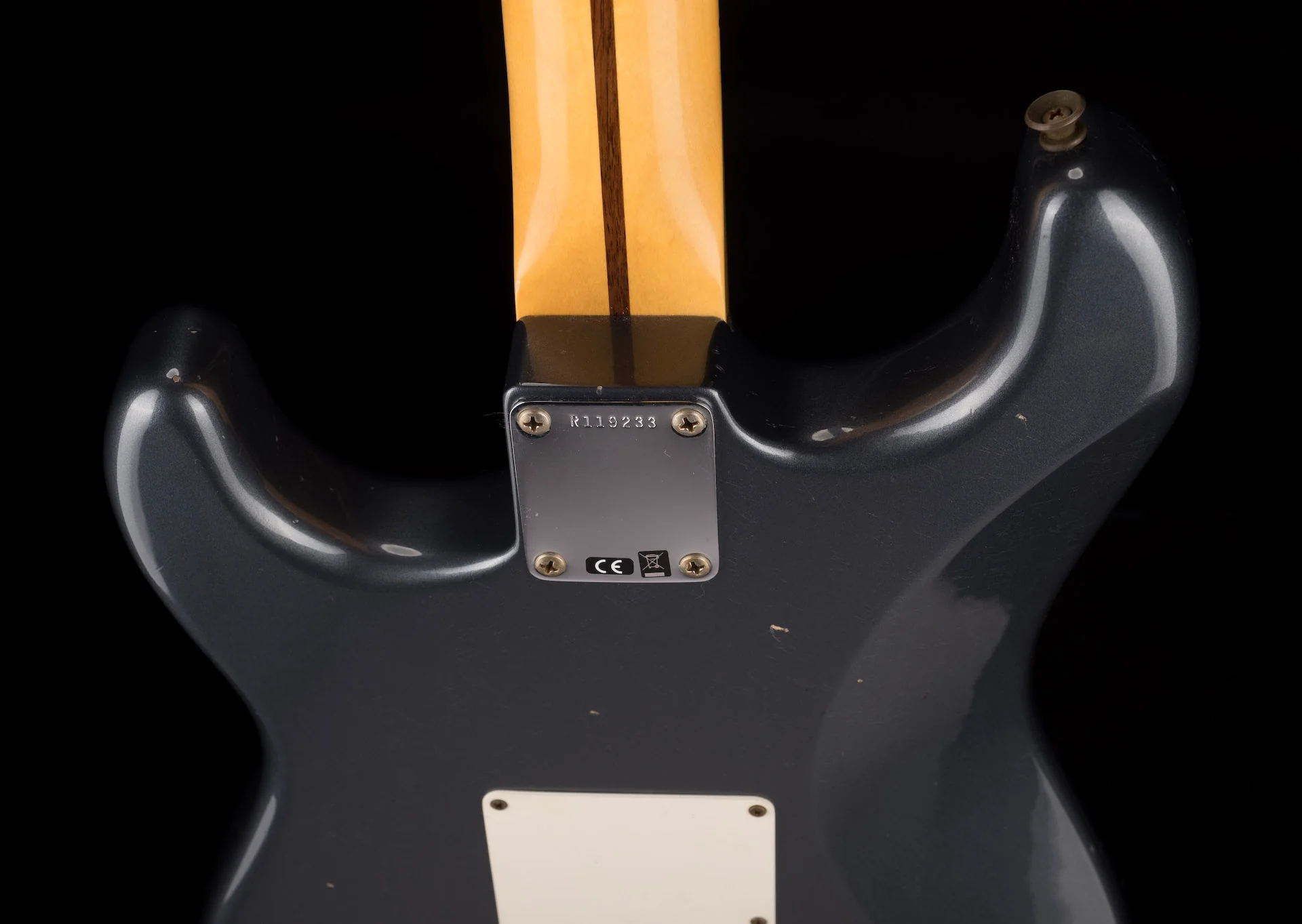 Fender Custom Shop 1959 Stratocaster HSS Journeyman Relic Charcoal Frost Metallic - Image 17