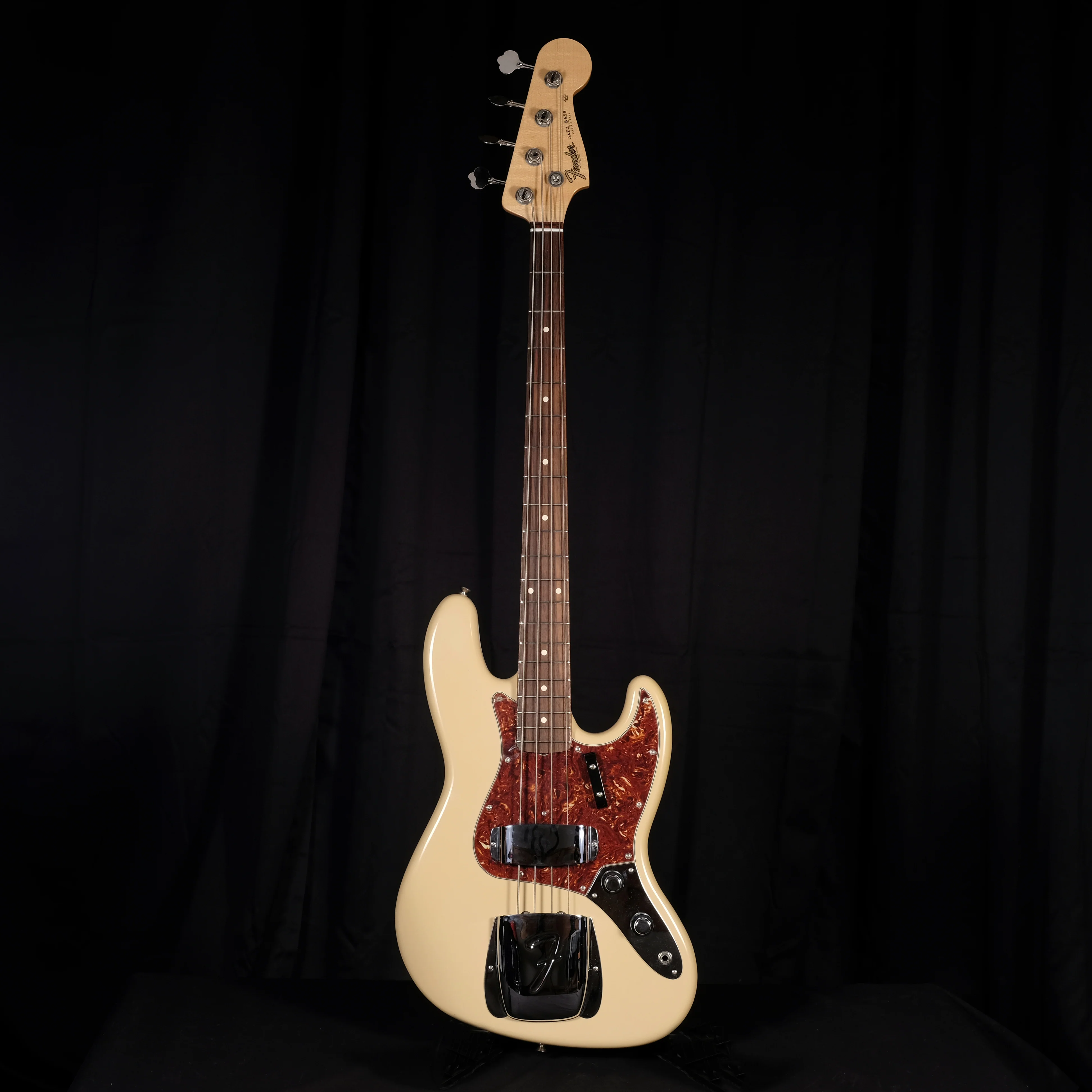 Fender Custom Shop 1960 Jazz Bass NOS Rosewood Fingerboard Desert Sand With Case - Image 2