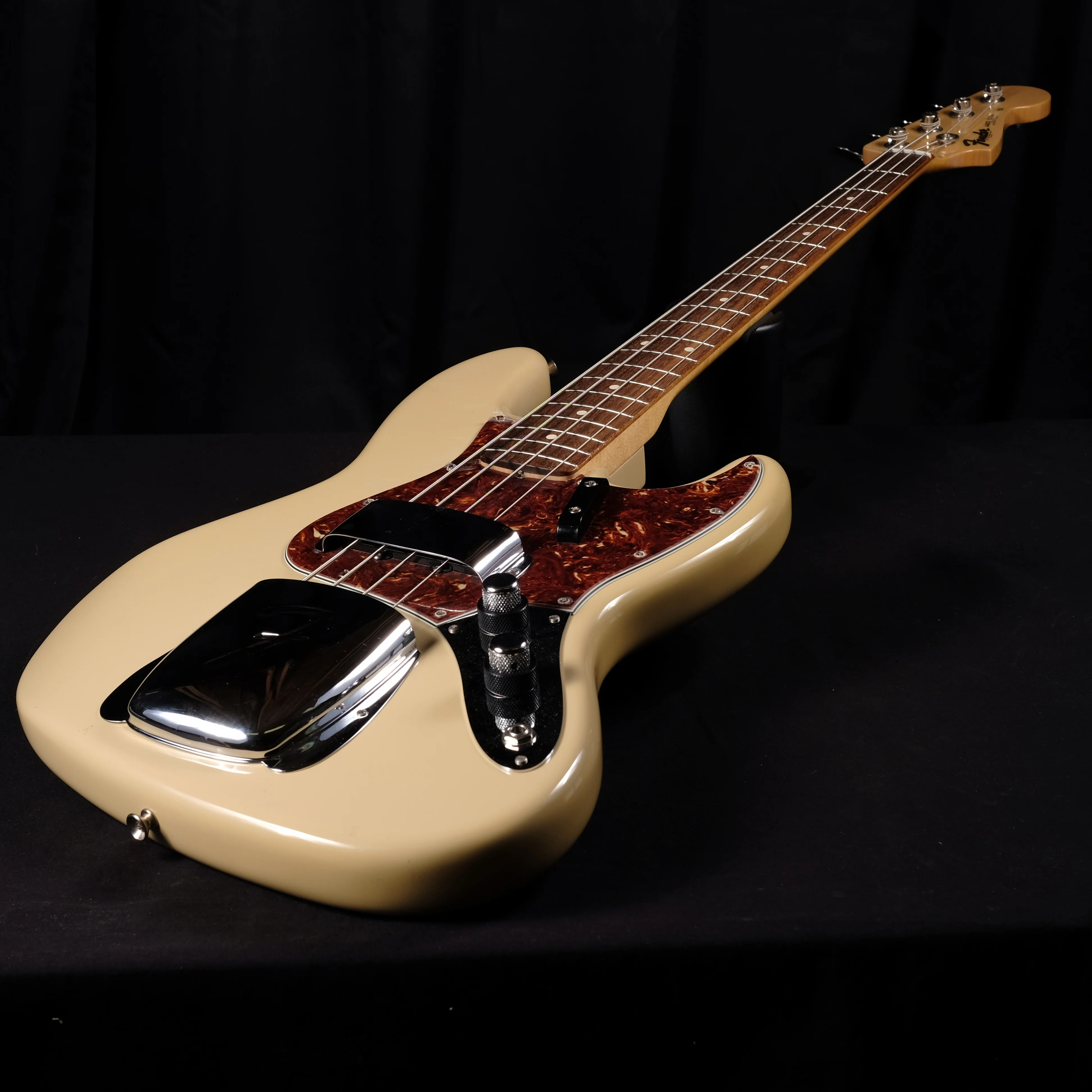Fender Custom Shop 1960 Jazz Bass NOS Rosewood Fingerboard Desert Sand With Case - Image 5