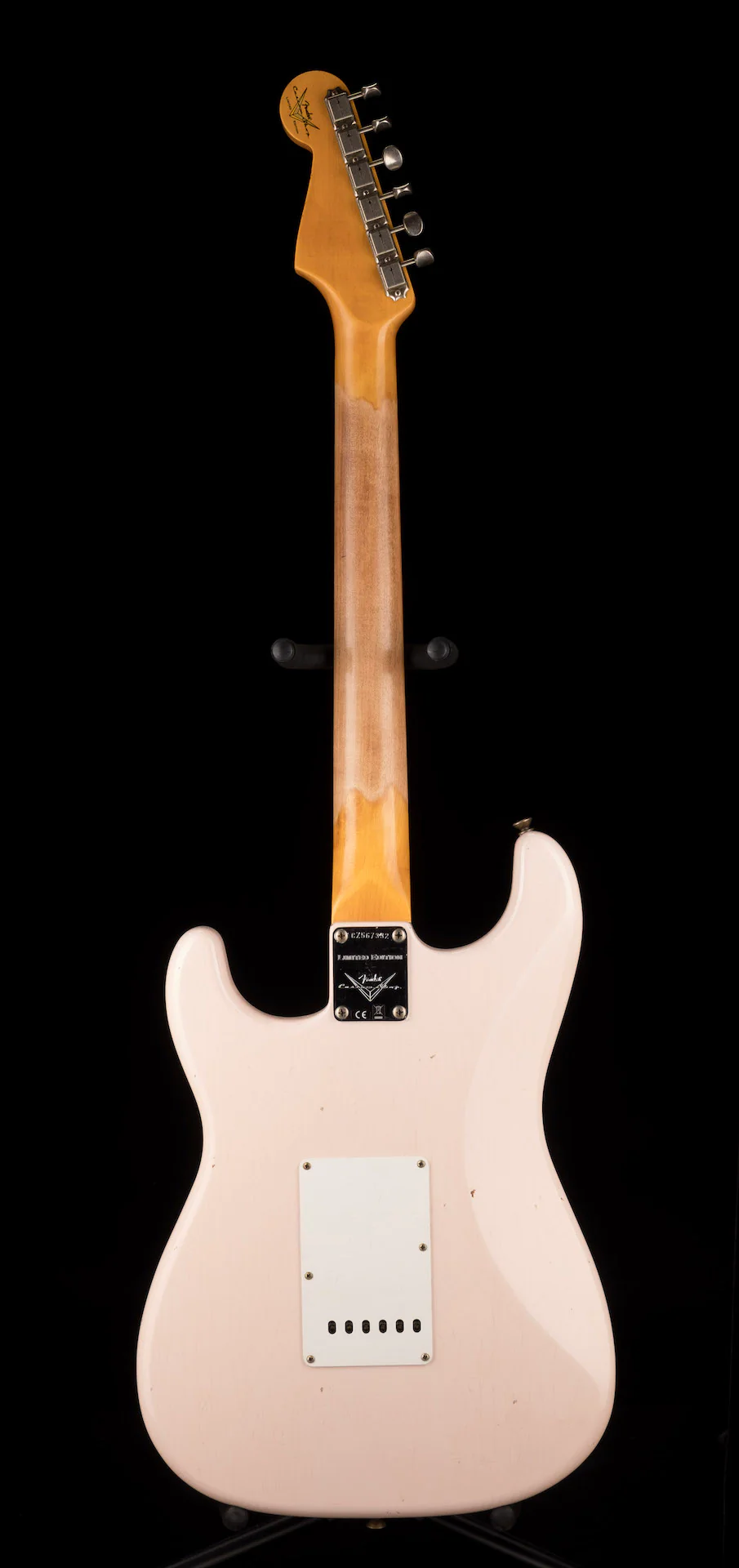 Fender Custom Shop 1960 Stratocaster Journeyman Relic Super Faded Aged Shell Pink - Image 13