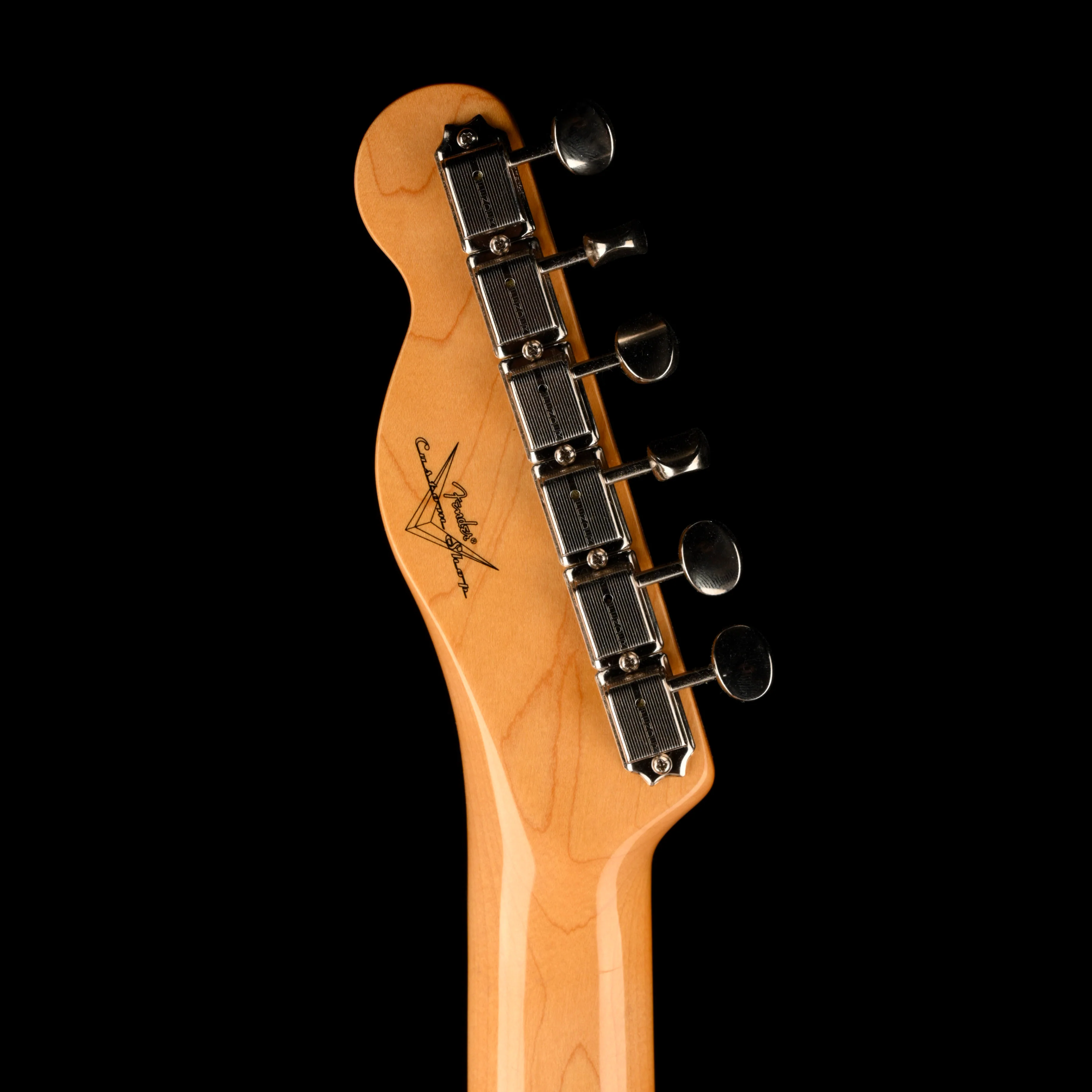Fender Custom Shop 1960 Telecaster Custom Flametop NOS Ebony Transparent With Case - Image 13