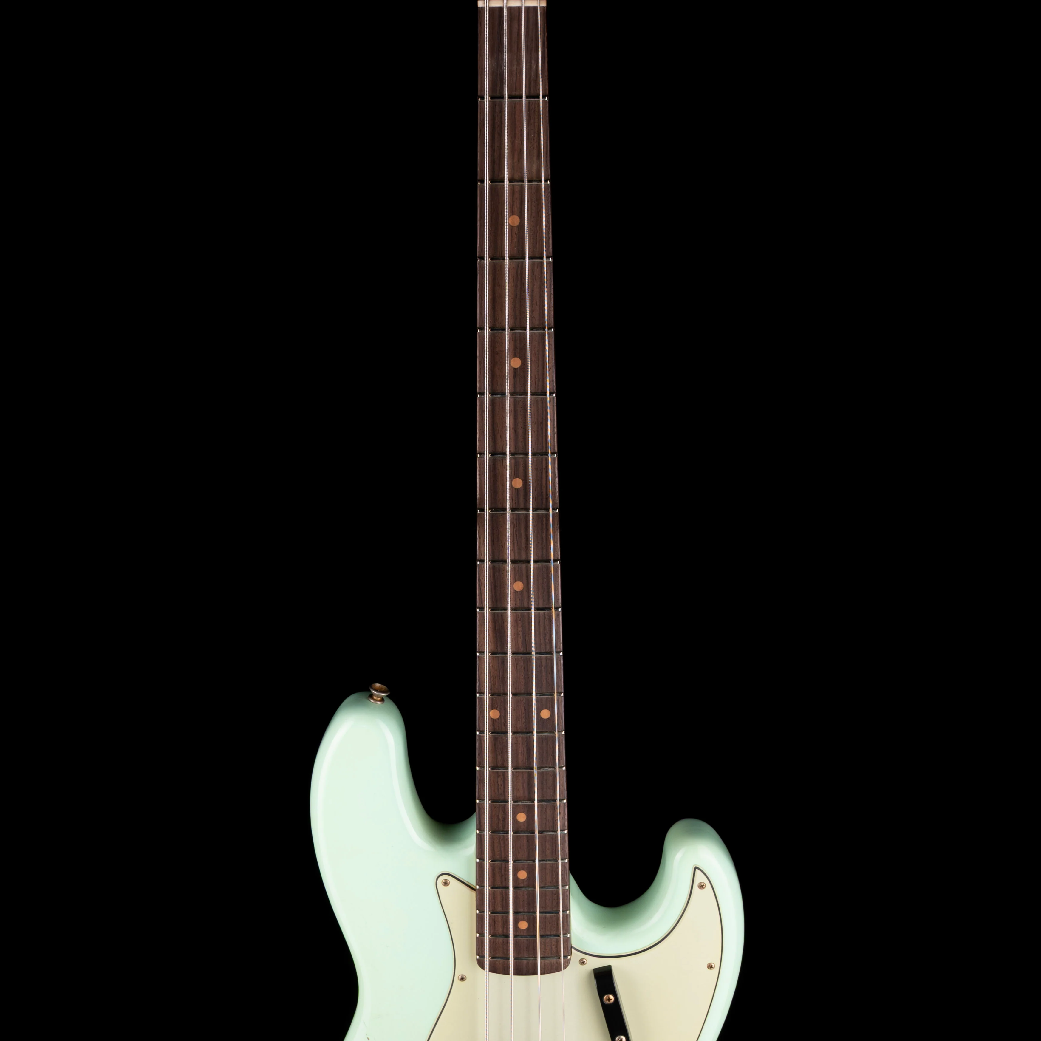 Fender Custom Shop 1962 Jazz Bass Journeyman Relic Aged Surf Green - Image 7