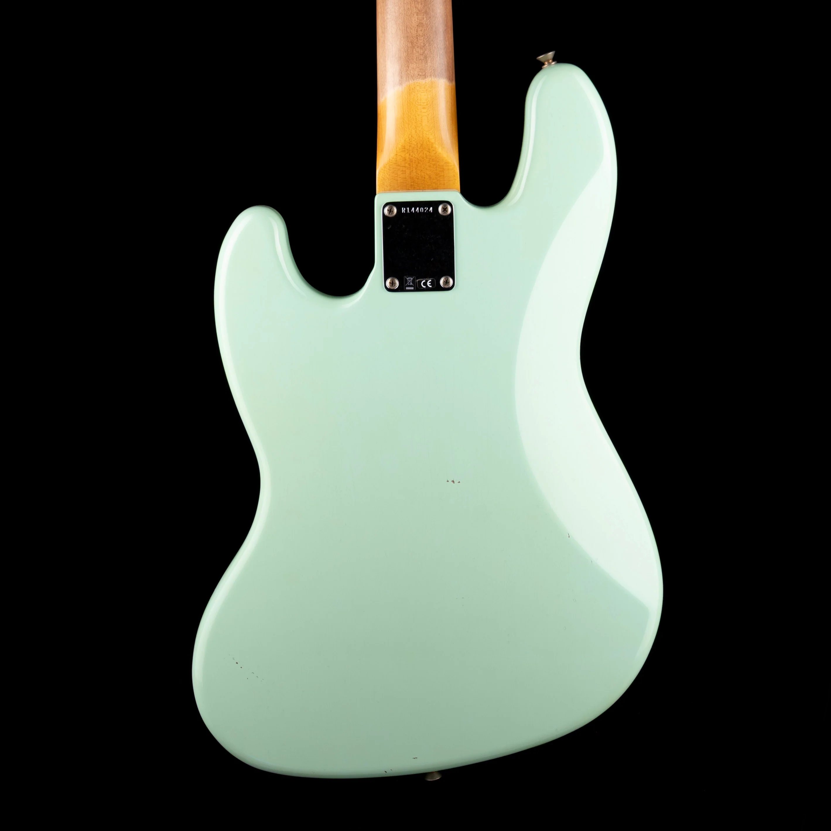 Fender Custom Shop 1962 Jazz Bass Journeyman Relic Aged Surf Green - Image 8