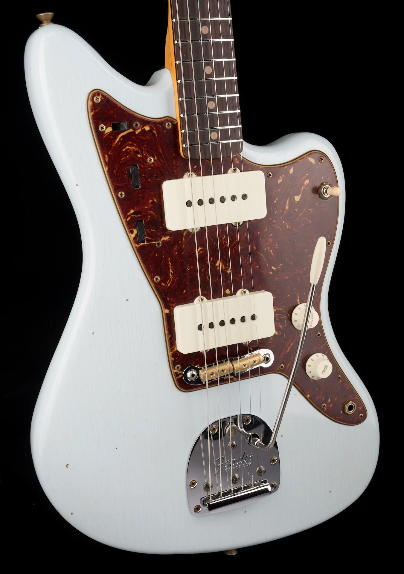 Fender Custom Shop 1962 Jazzmaster Journeyman Relic Super Faded Aged Sonic Blue - Image 11
