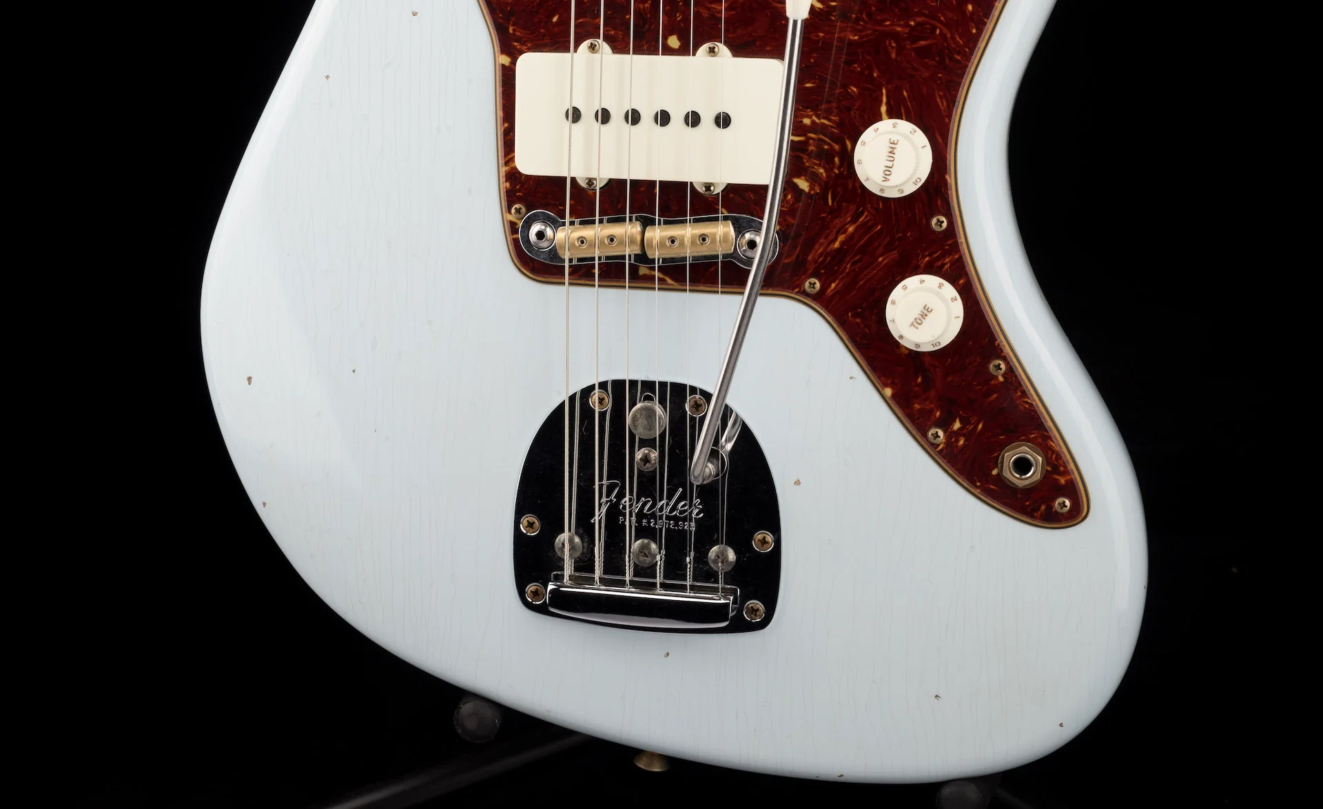 Fender Custom Shop 1962 Jazzmaster Journeyman Relic Super Faded Aged Sonic Blue - Image 5