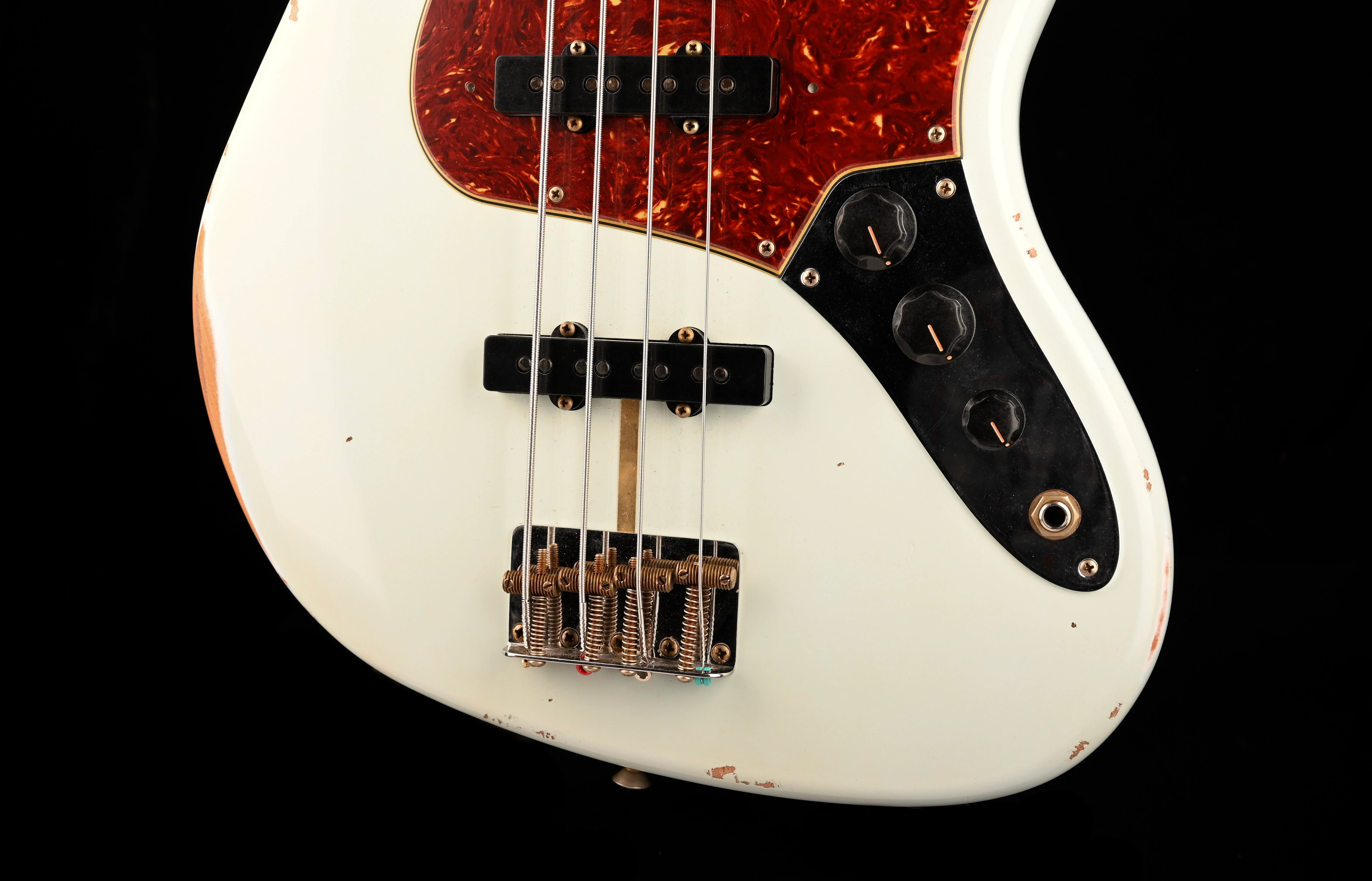 Fender Custom Shop 1963 Jazz Bass Relic Faded Aged Sonic Blue - Image 5