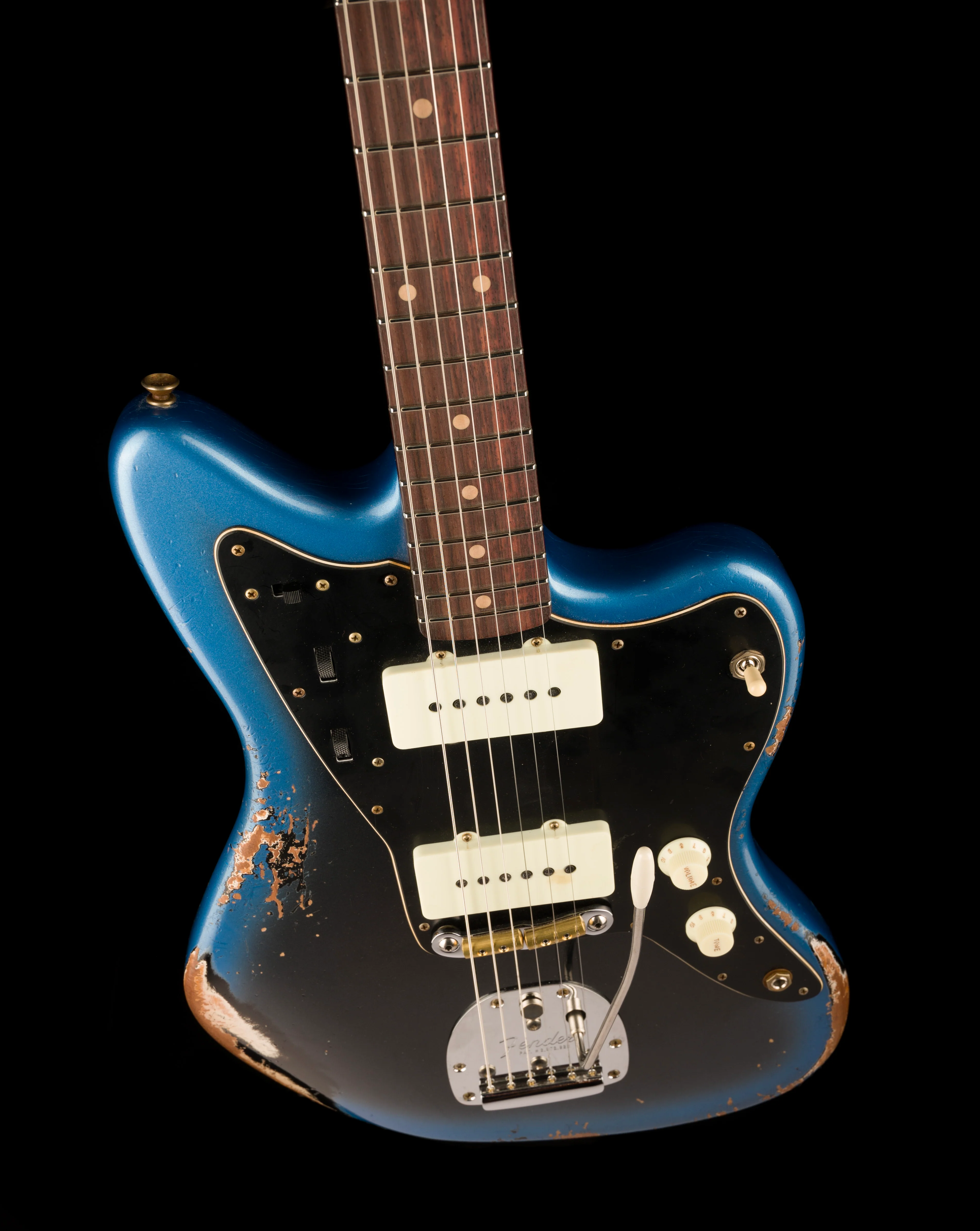 Fender Custom Shop 1963 Jazzmaster Heavy Relic Dark Night - Truetone Color Set - Image 4