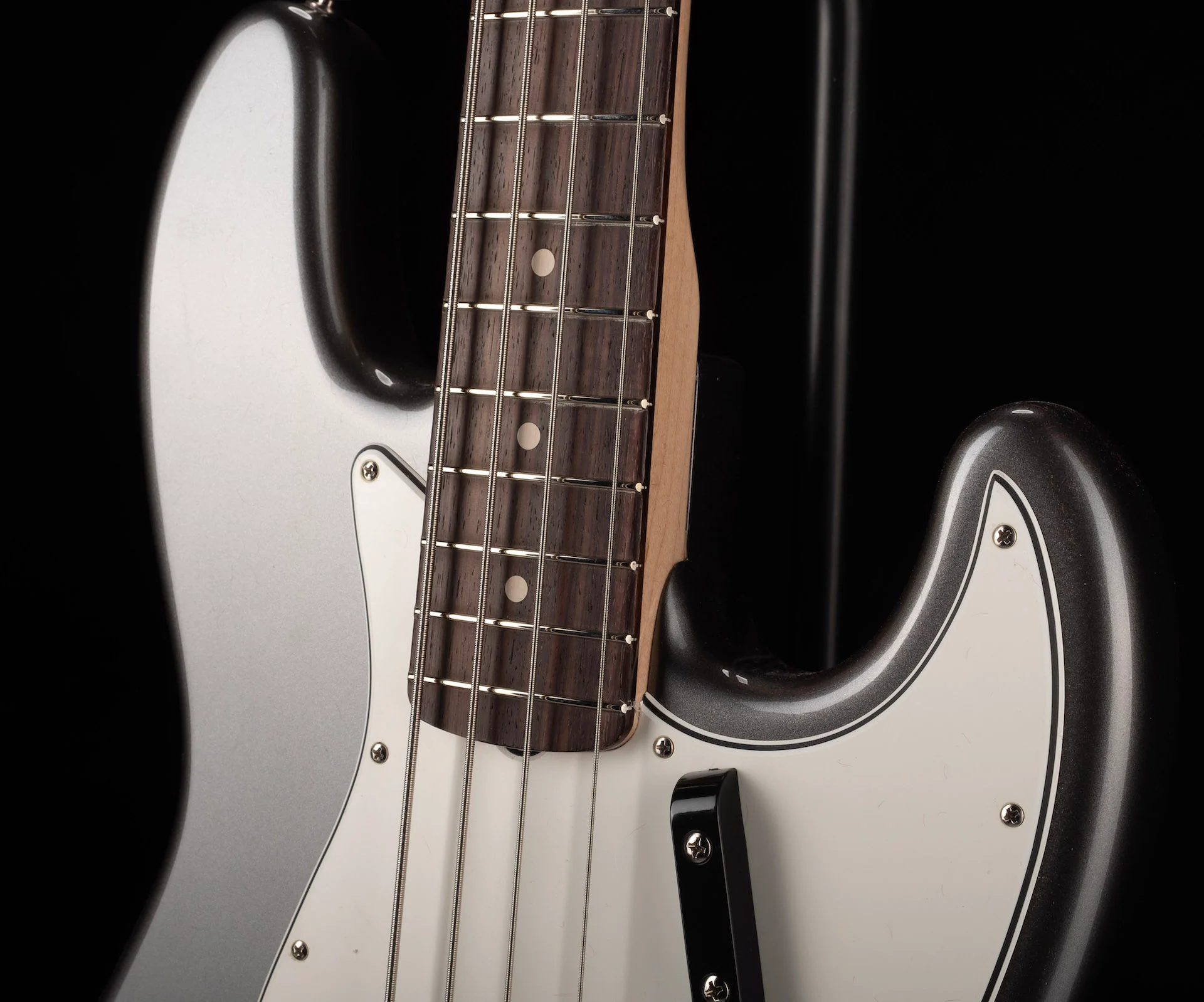 Fender Custom Shop 1964 Jazz Bass NOS Pewter With Matching Headstock - Image 4