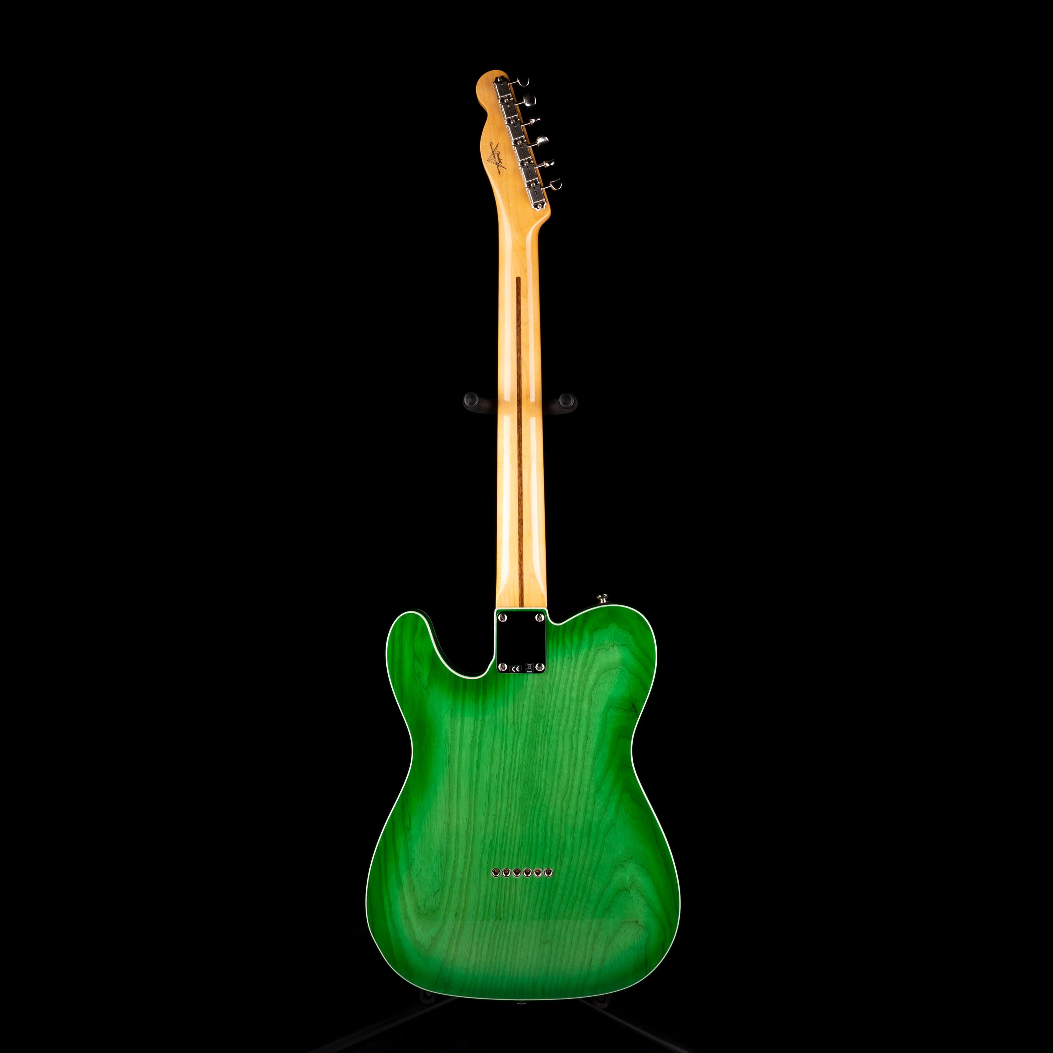 Fender Custom Shop 50's Telecaster Custom Flametop NOS Greenburst With OHSC - Image 9