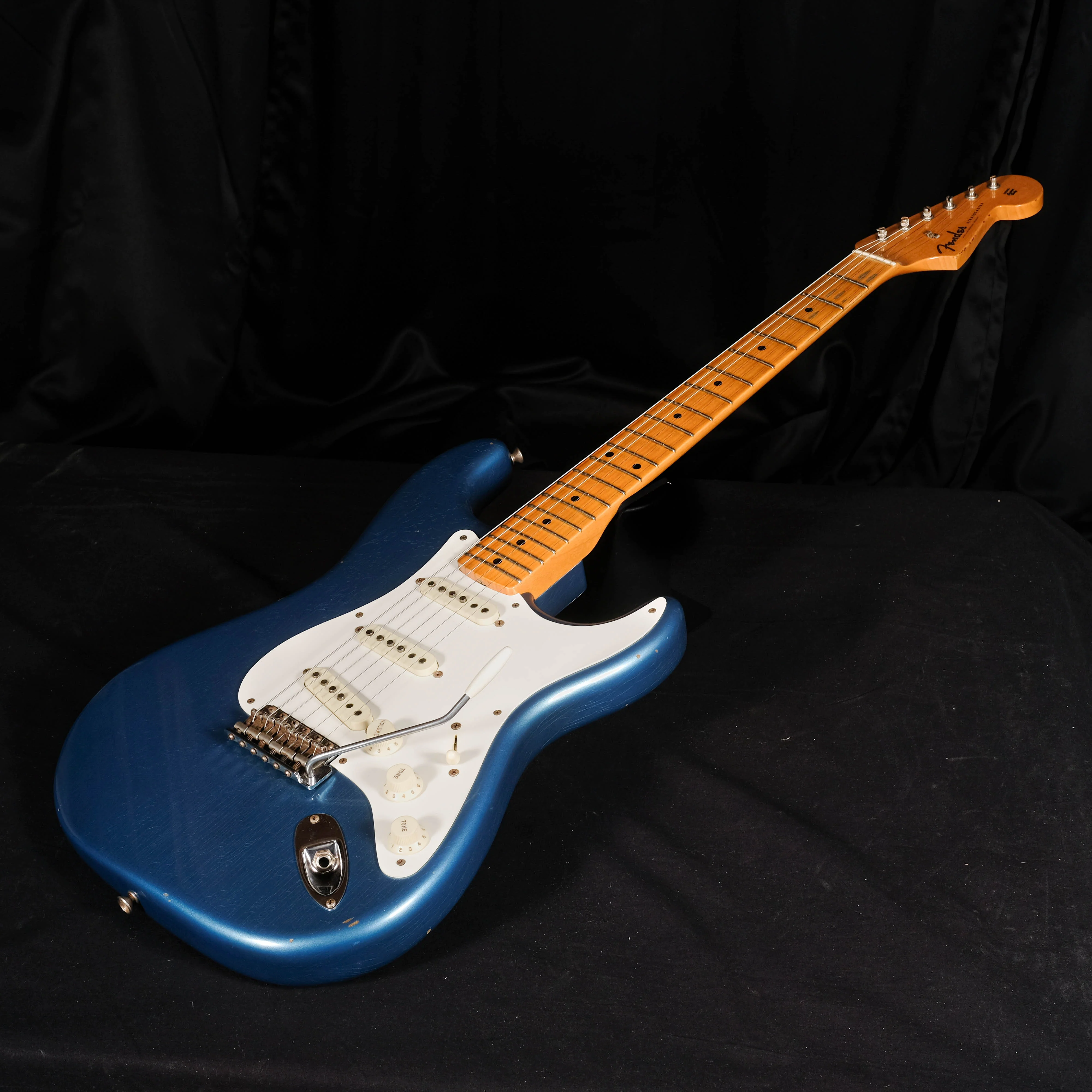 Fender Custom Shop '57 Journeyman Stratocaster Aged Lake Placid Blue - Image 3