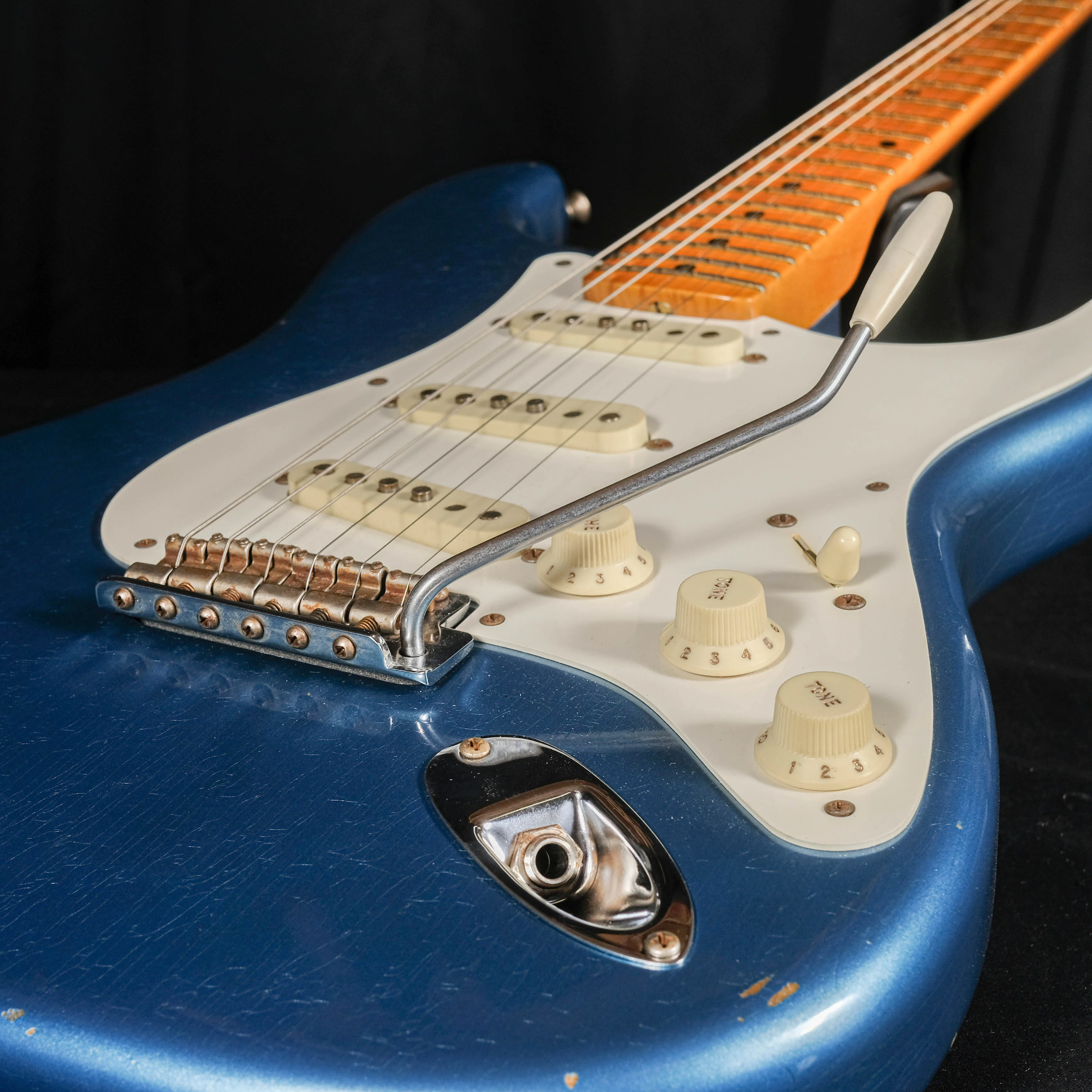 Fender Custom Shop '57 Journeyman Stratocaster Aged Lake Placid Blue - Image 5