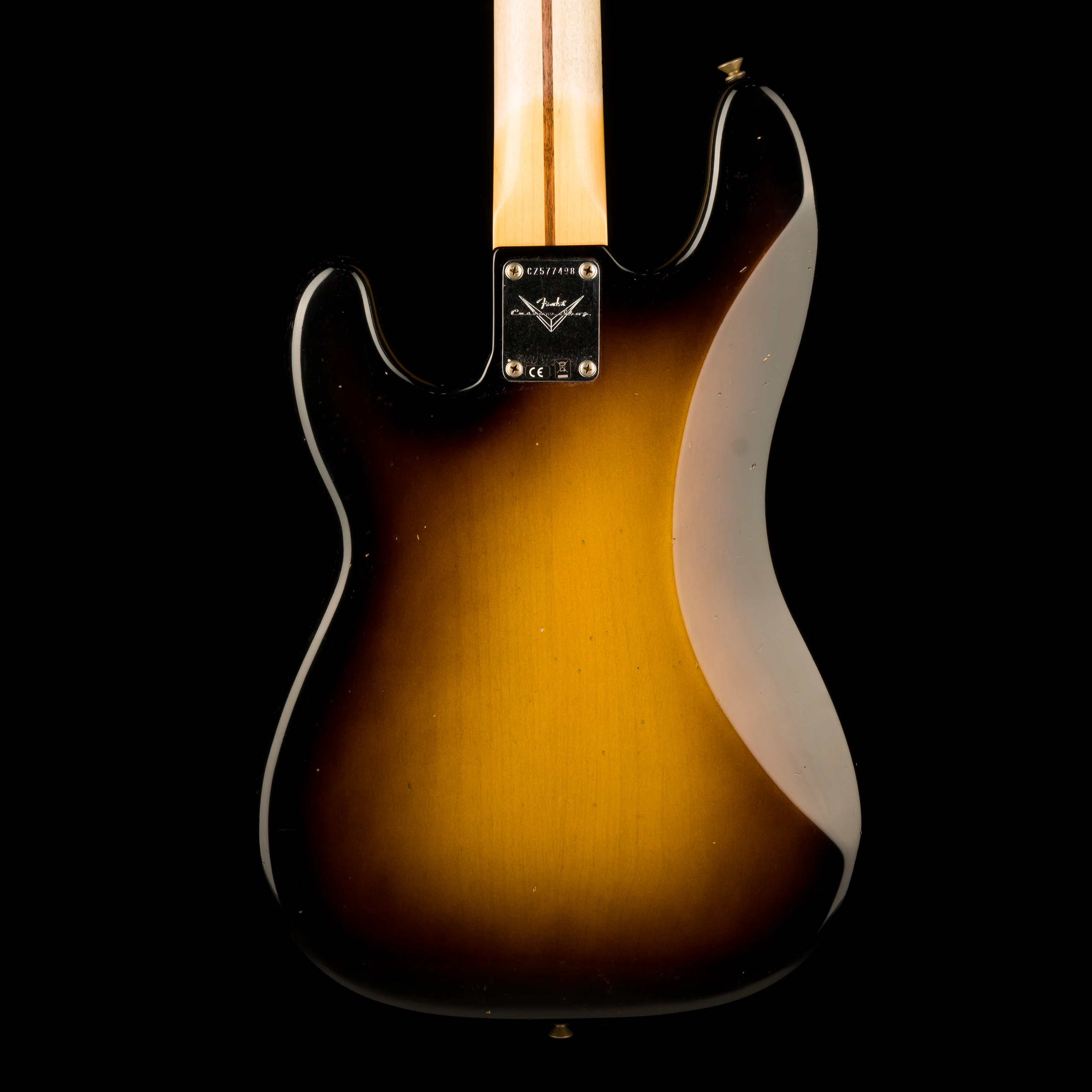Fender Custom Shop '57 Precision Bass Journeyman Relic Wide-Fade 2 Tone Sunburst - Image 11
