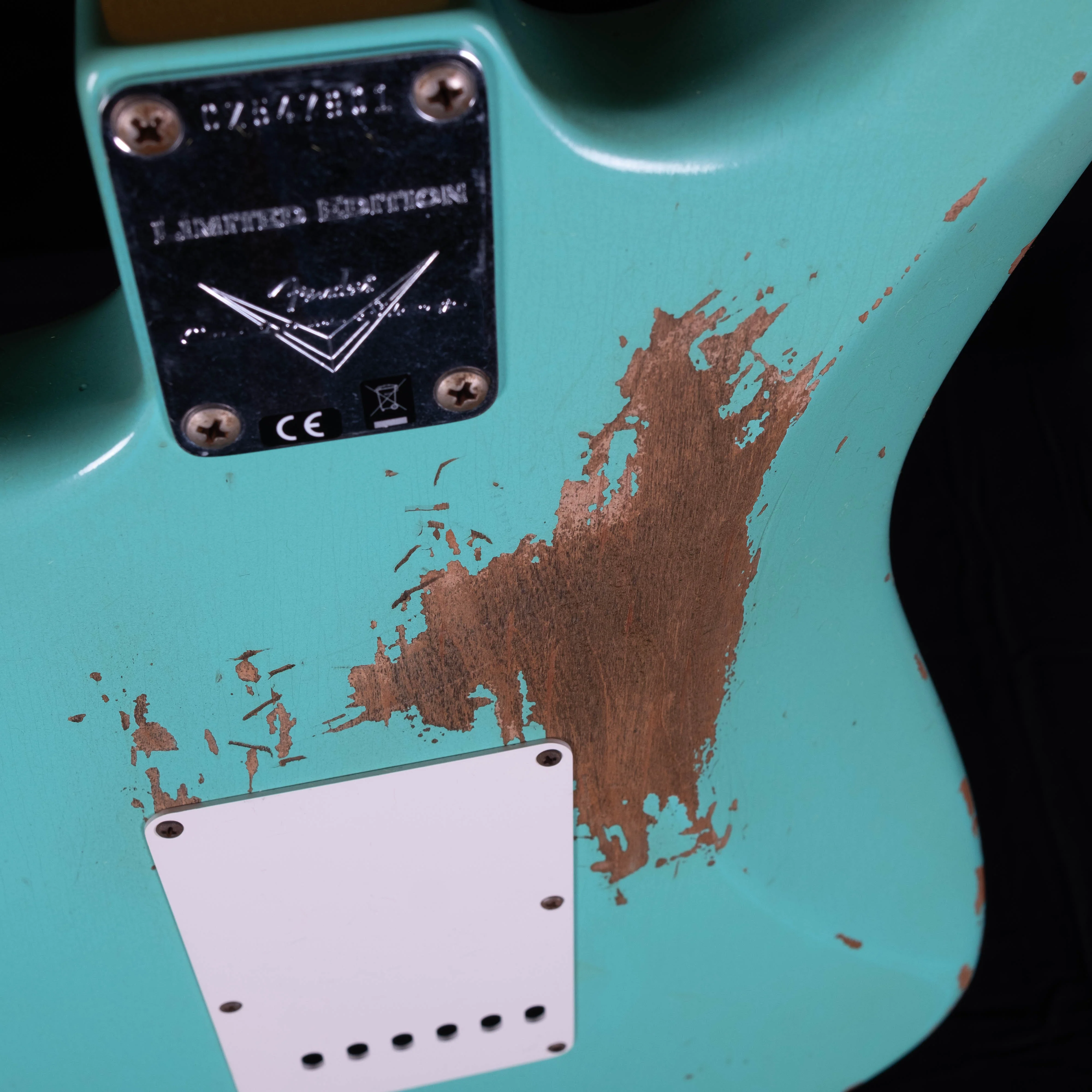 Fender Custom Shop '60 Stratocaster Heavy Relic Rosewood Board Faded Aged Foam Green - Image 10
