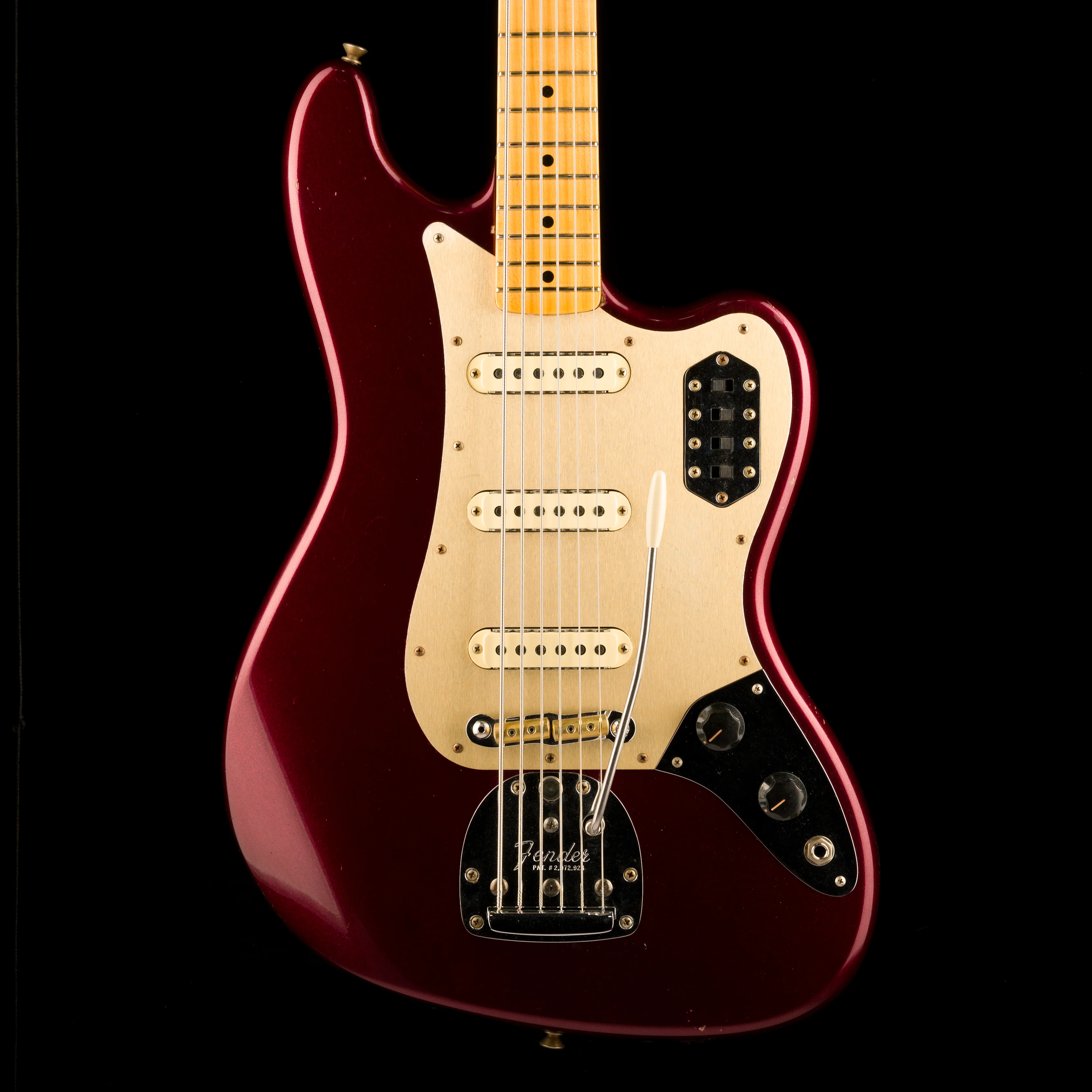 Fender Custom Shop 60's Bass VI Maple Journeyman Relic Oxblood