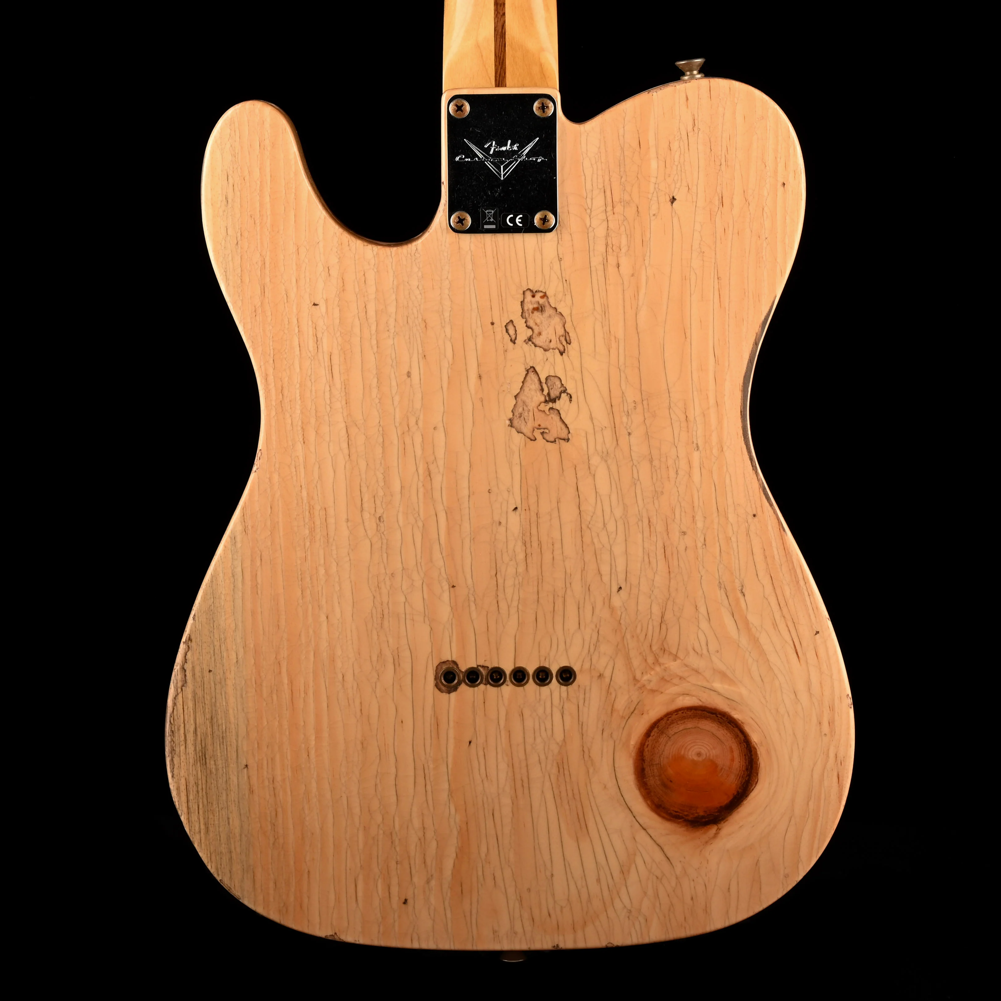 Fender Custom Shop Exotic 1952 Telecaster Sugarpine Relic Natural With Case - Image 13