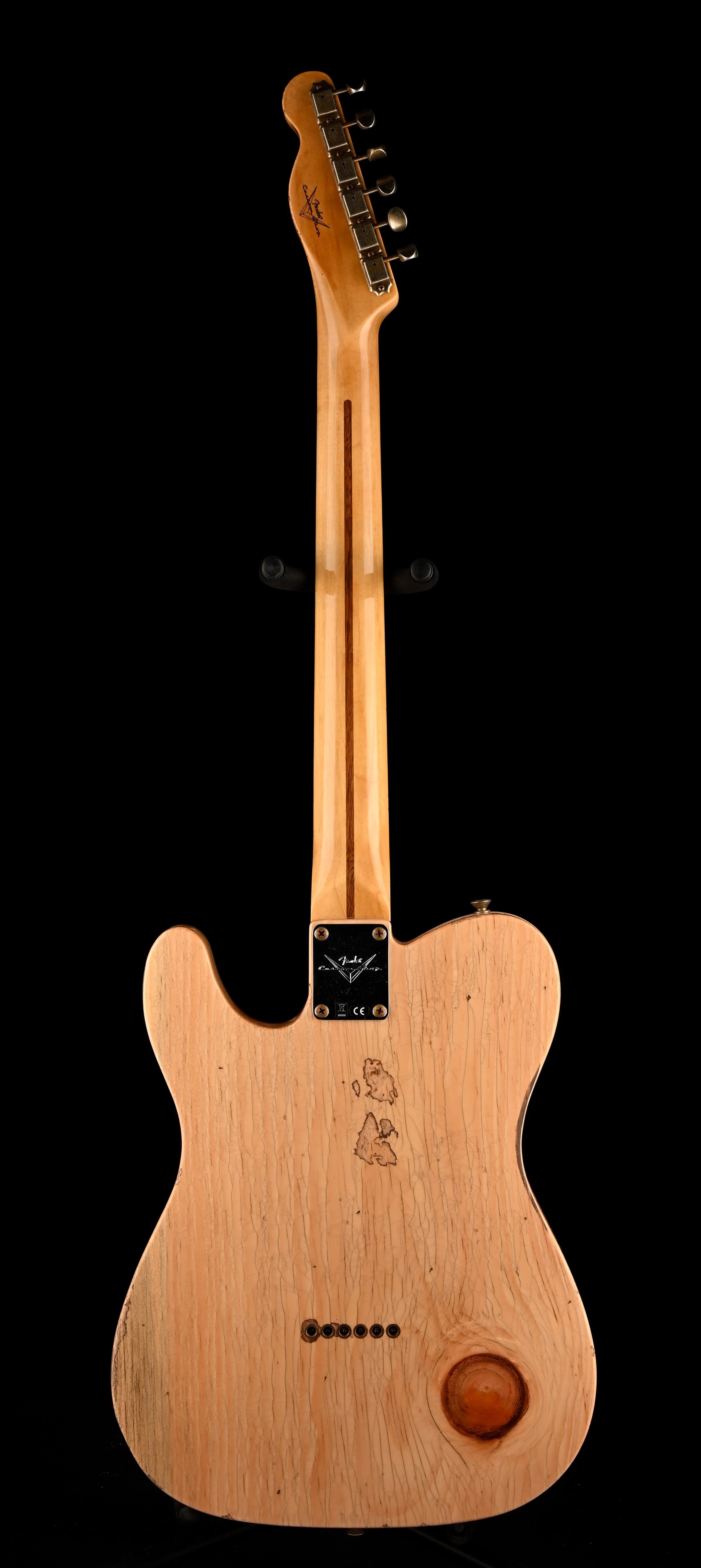 Fender Custom Shop Exotic 1952 Telecaster Sugarpine Relic Natural With Case - Image 14