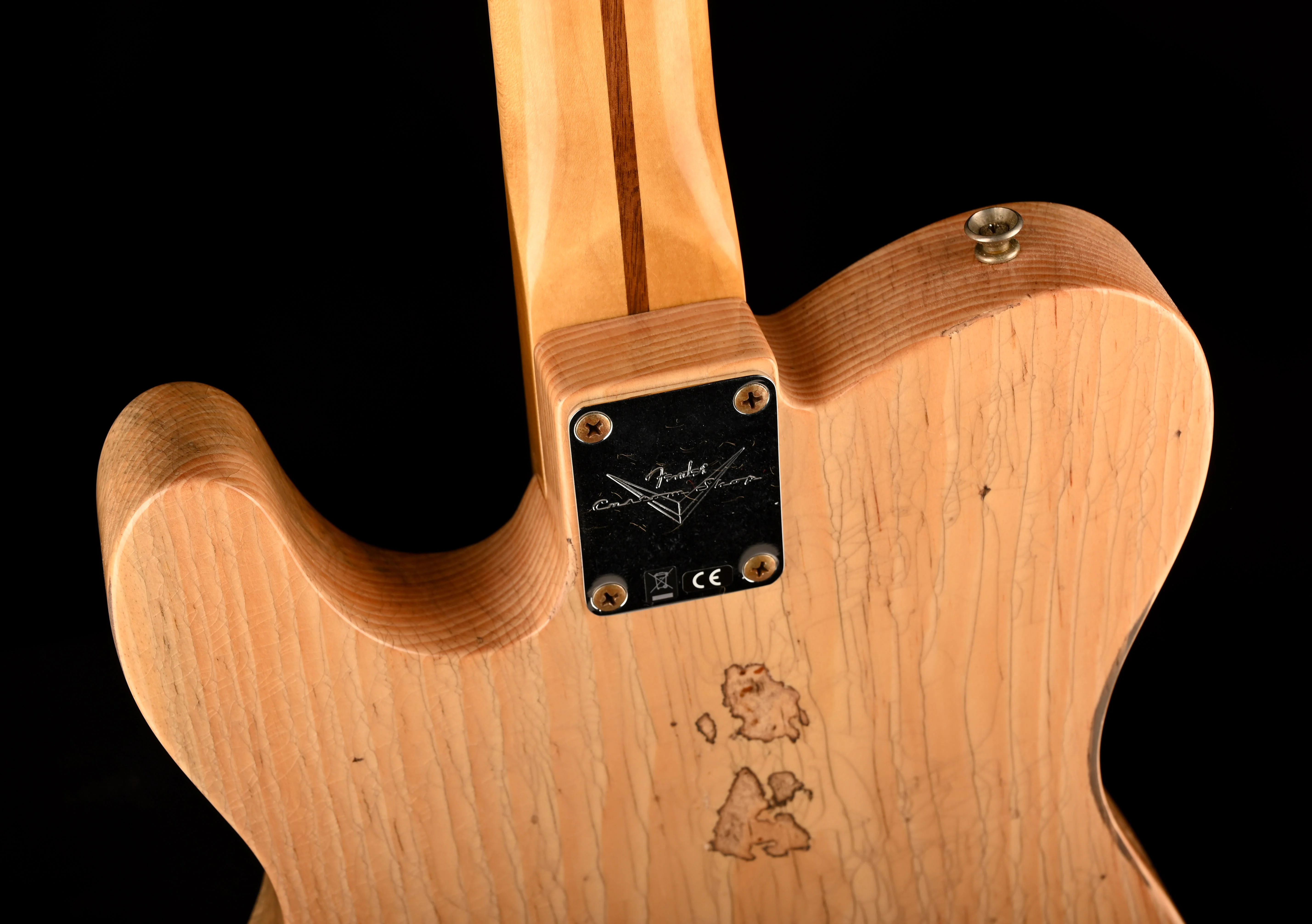 Fender Custom Shop Exotic 1952 Telecaster Sugarpine Relic Natural With Case - Image 15