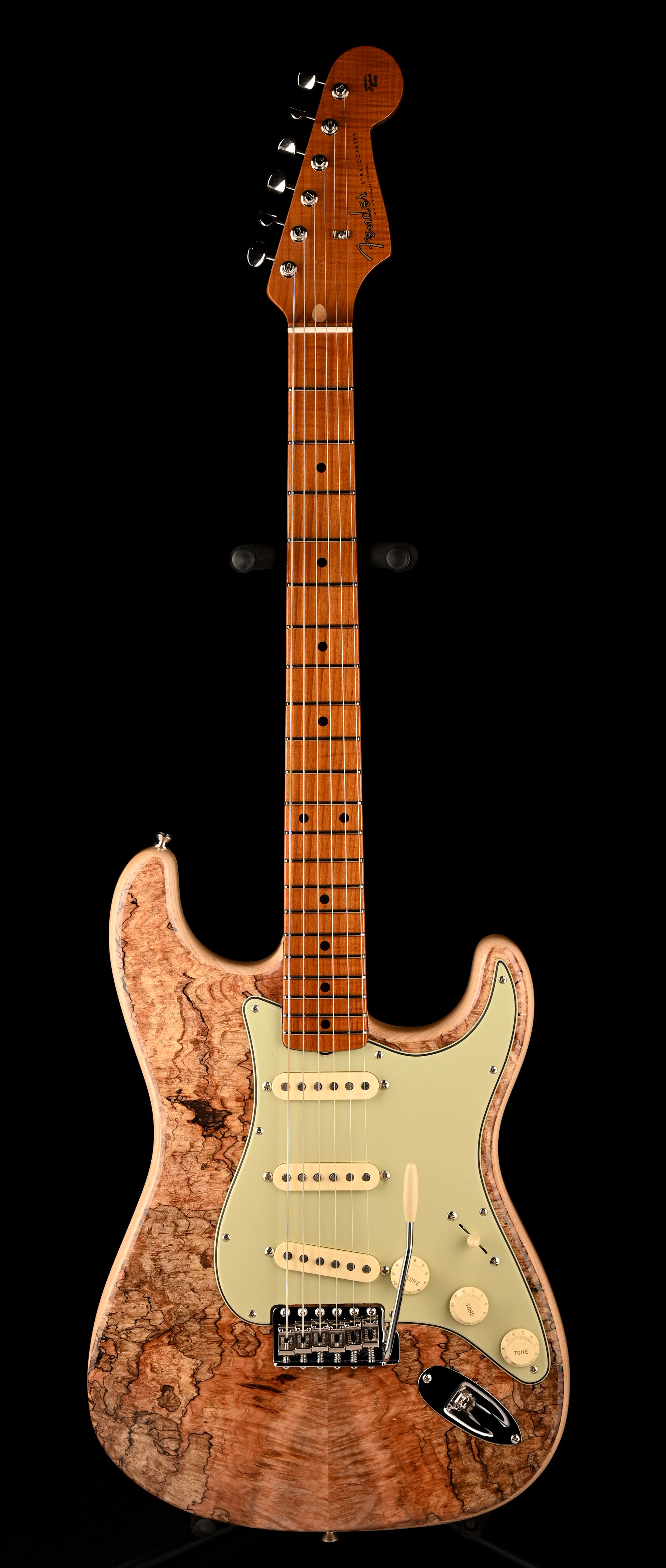 Fender Custom Shop Exotic 1959 Stratocaster Spalted Maple NOS Natural - Image 2