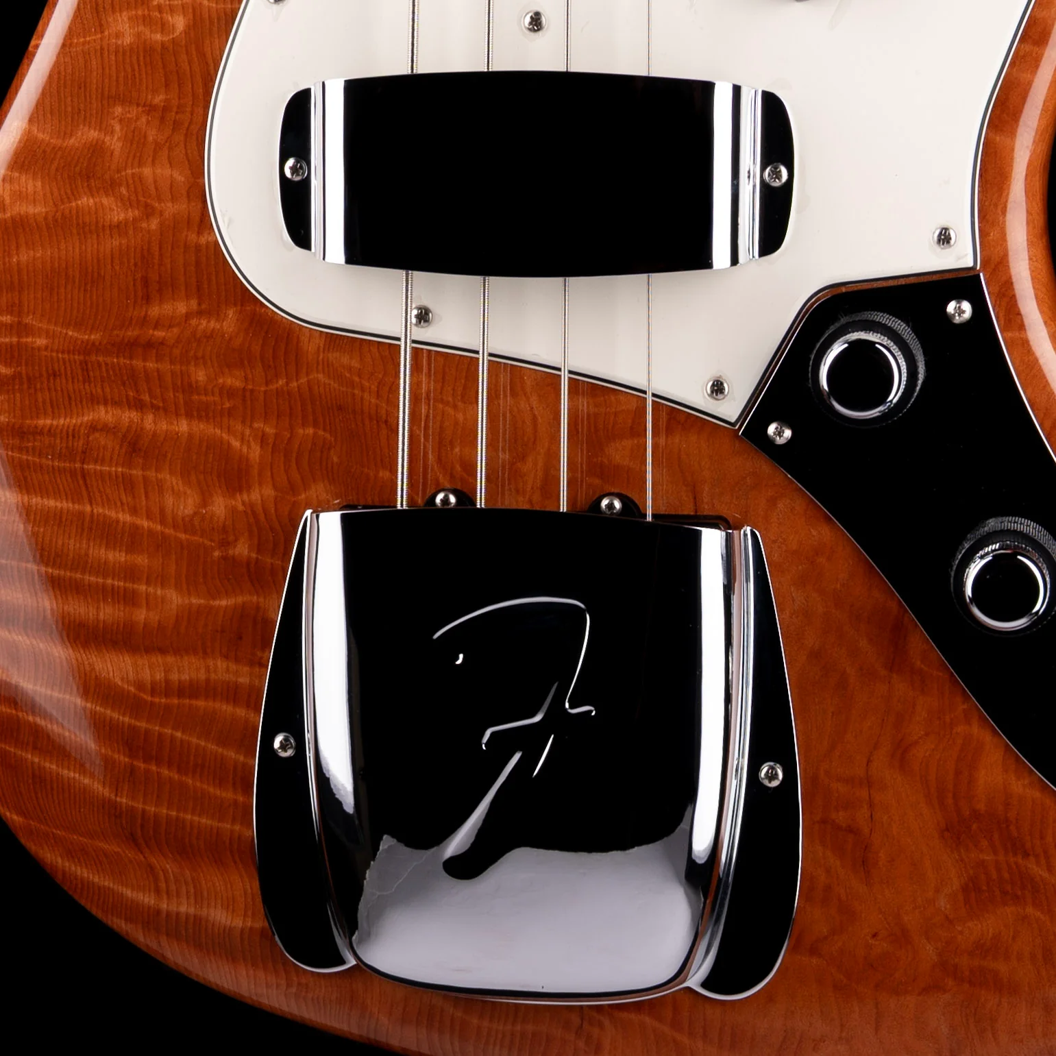 Fender Custom Shop Exotic 1960 Jazz Bass Redwood NOS Natural With Case - Image 4
