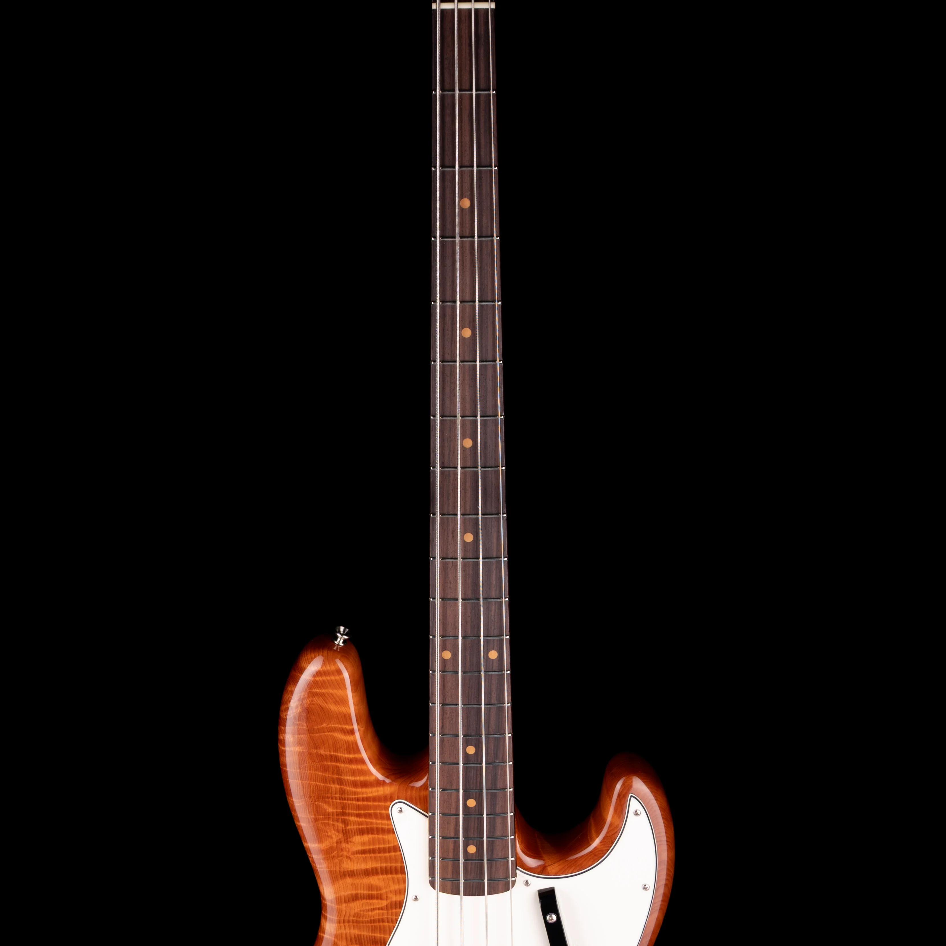 Fender Custom Shop Exotic 1960 Jazz Bass Redwood NOS Natural With Case - Image 7
