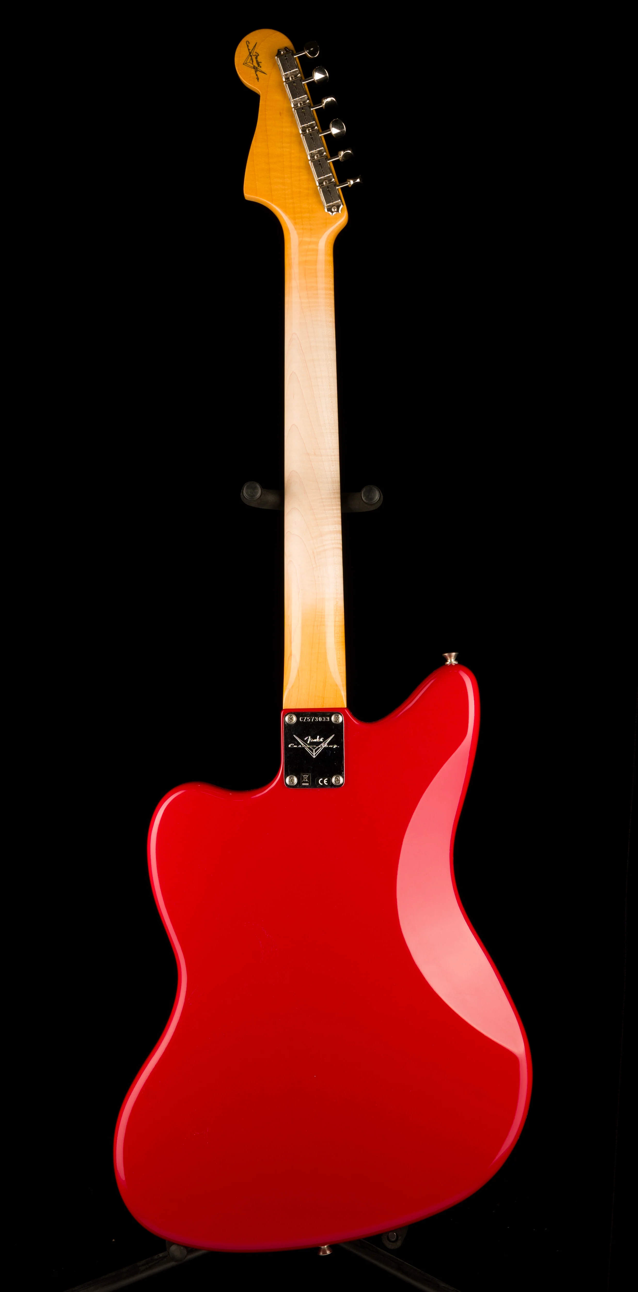 Fender Custom Shop International Custom 1959 Jazzmaster Deluxe Closet Classic Morocco Red - Image 13