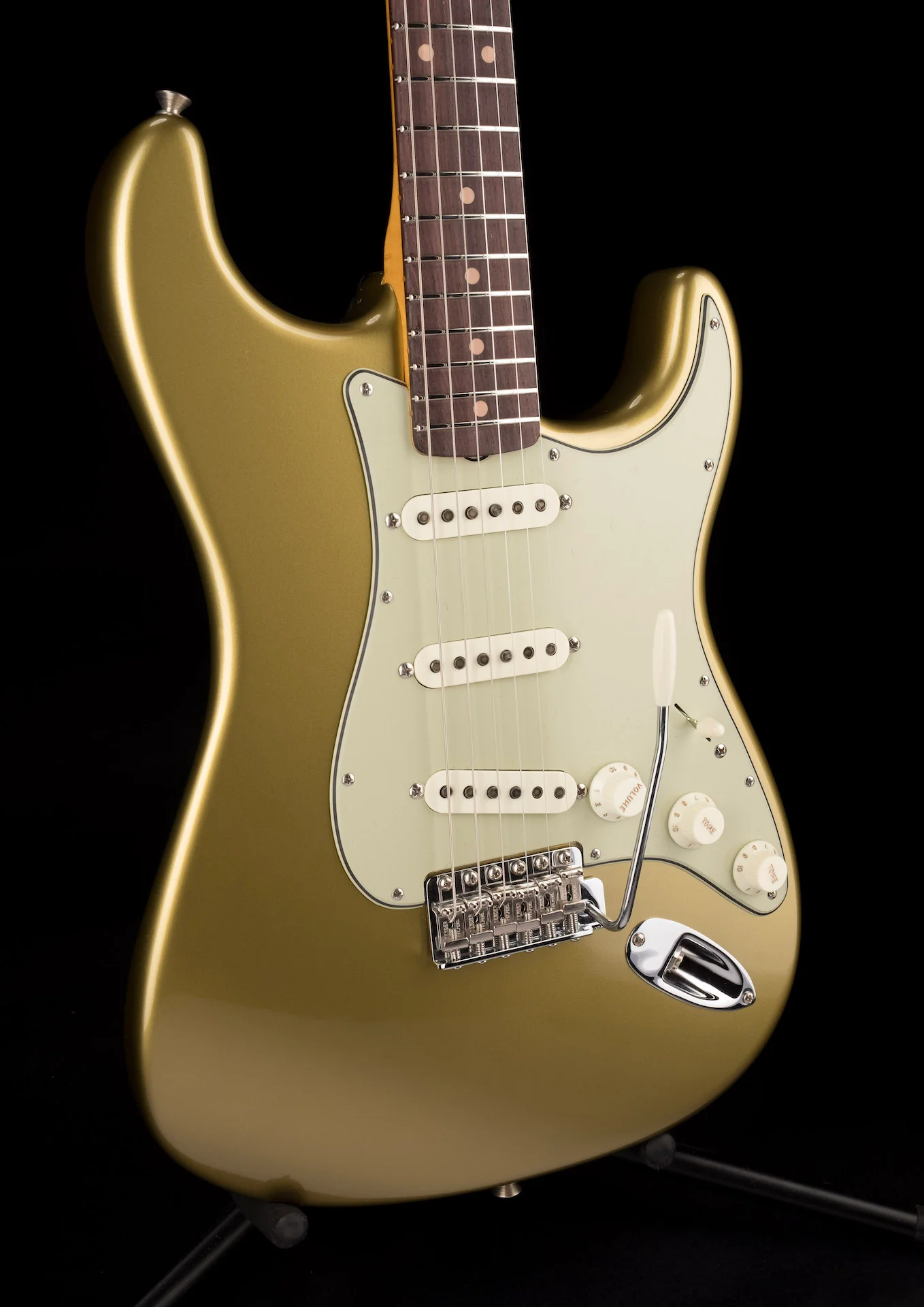 Fender Custom Shop Johnny A. Signature Stratocaster Time Capsule Lydian Gold Metallic - Blemished - Image 11