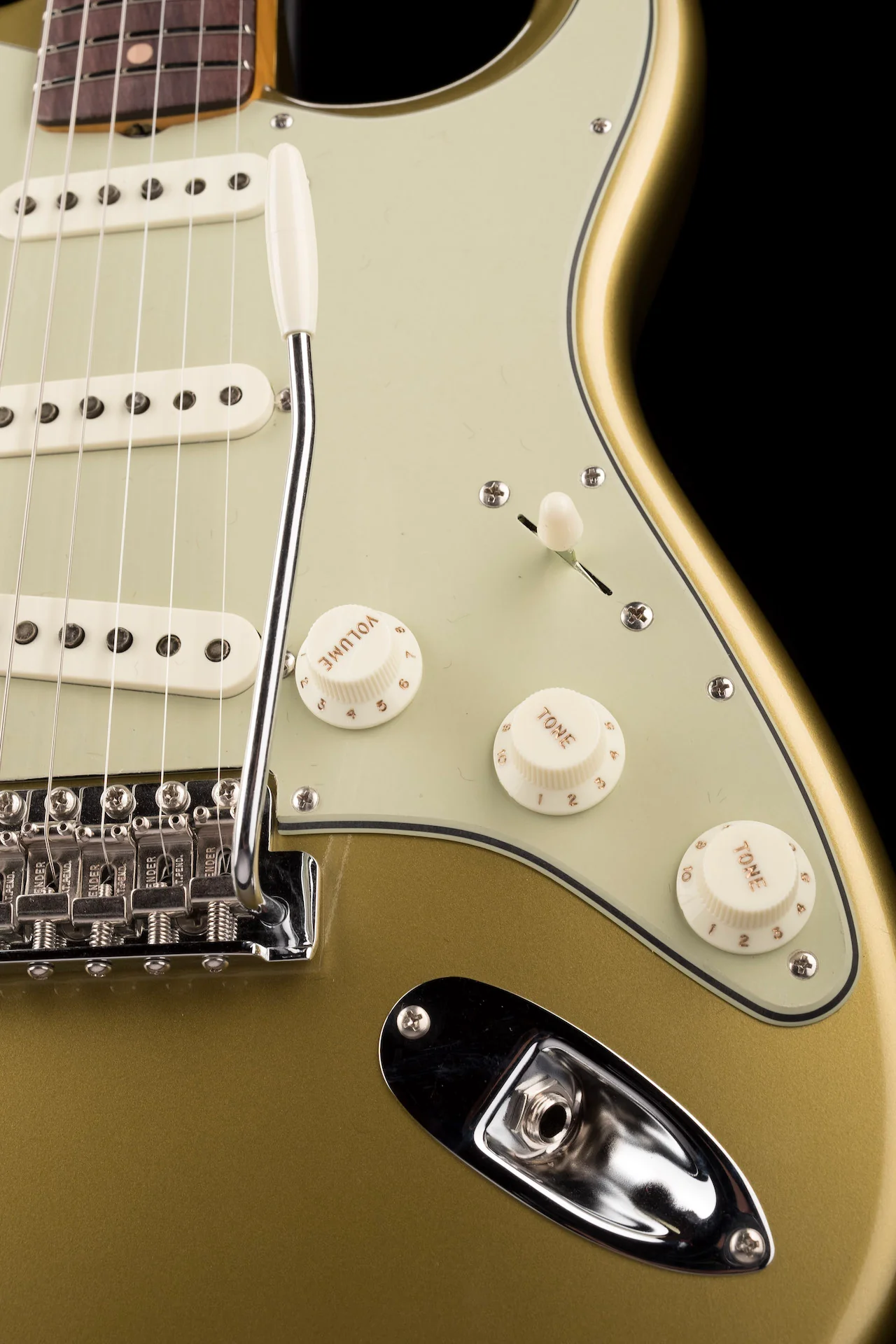 Fender Custom Shop Johnny A. Signature Stratocaster Time Capsule Lydian Gold Metallic - Blemished - Image 8