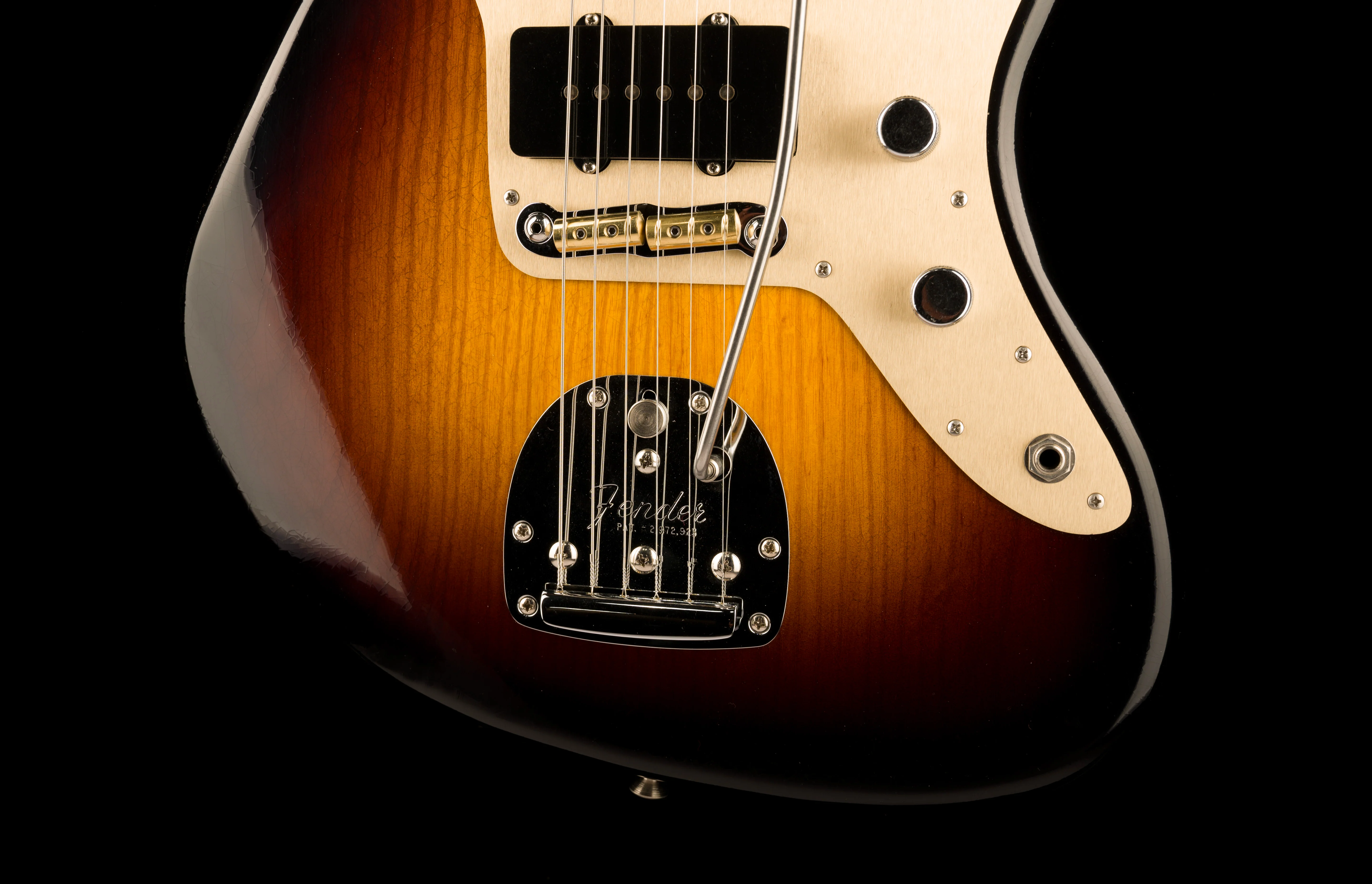 Fender Custom Shop Limited Edition 1958 Jazzmaster Proto Closet Classic Faded 2-Tone Sunburst - Image 5