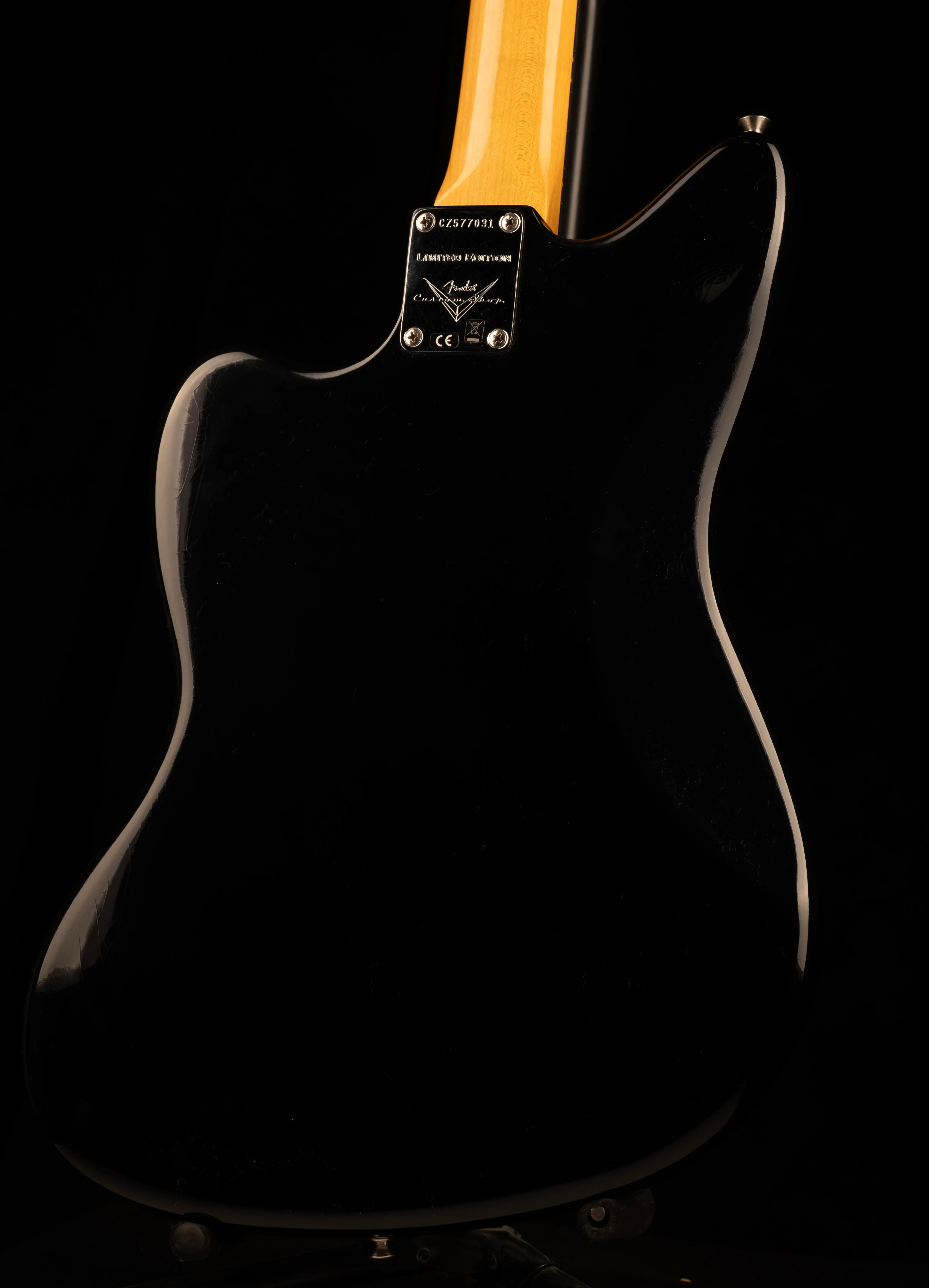 Fender Custom Shop Limited Edition 1959 Jazzmaster Deluxe Closet Classic Black - Image 10