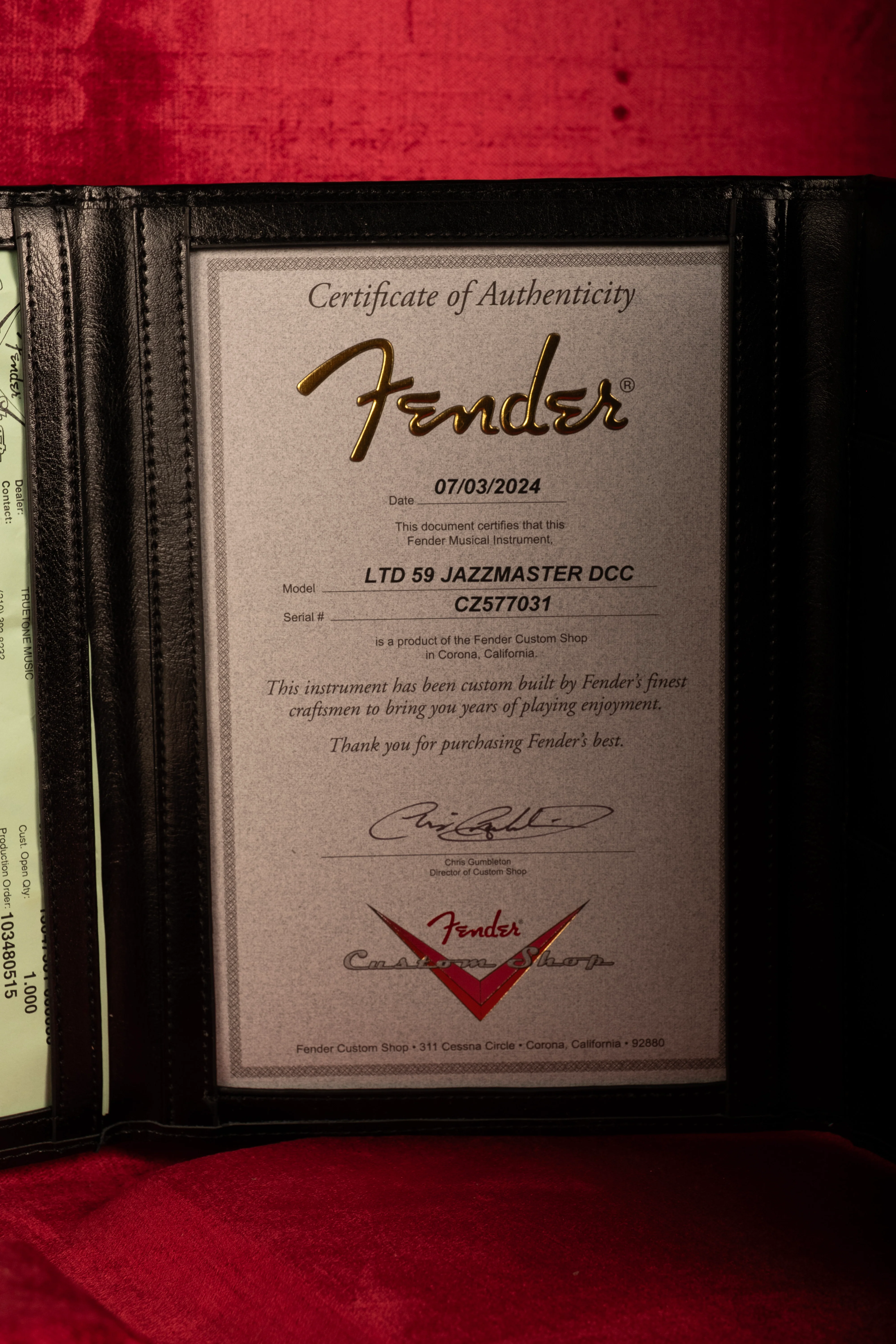 Fender Custom Shop Limited Edition 1959 Jazzmaster Deluxe Closet Classic Black - Image 14