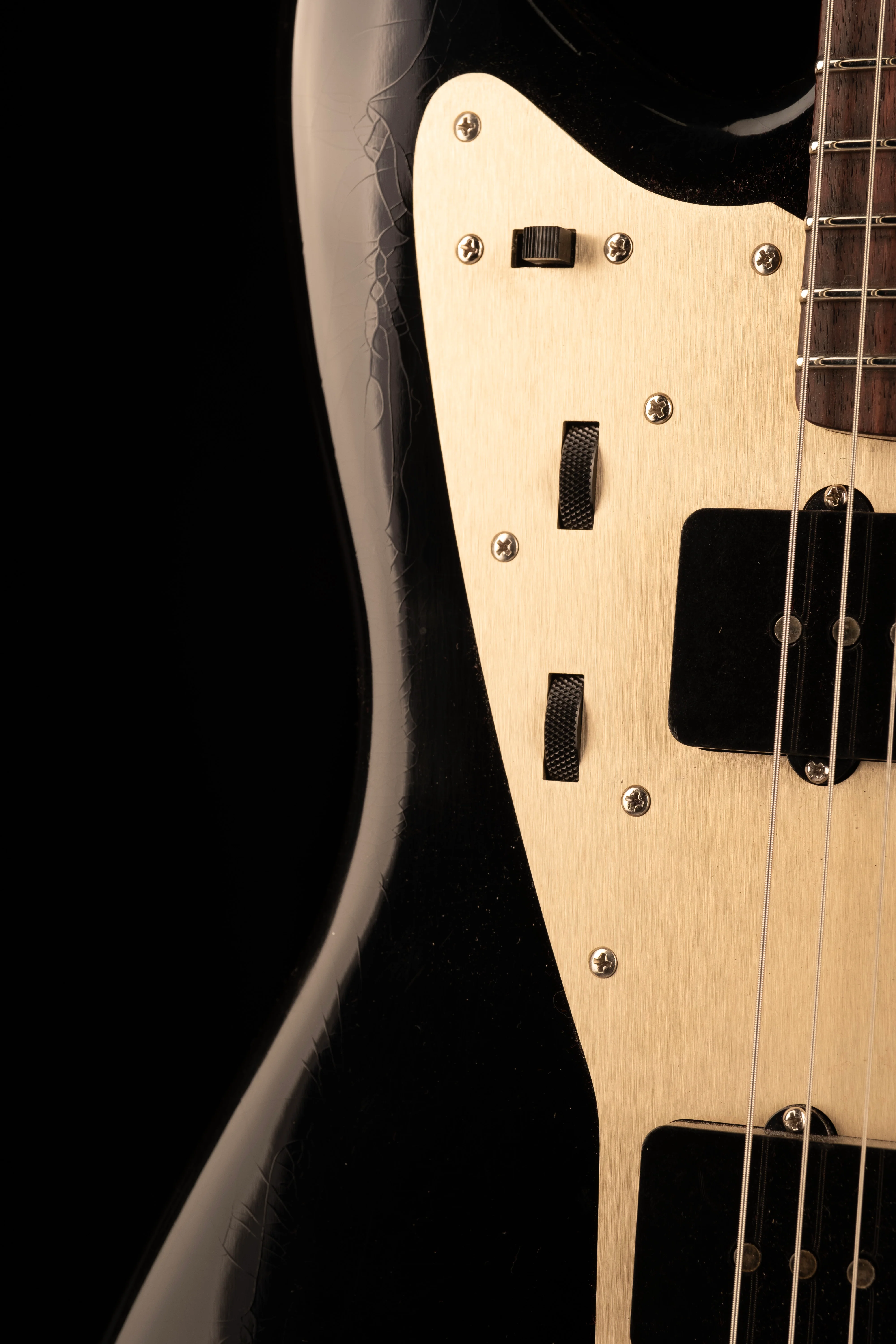 Fender Custom Shop Limited Edition 1959 Jazzmaster Deluxe Closet Classic Black - Image 6