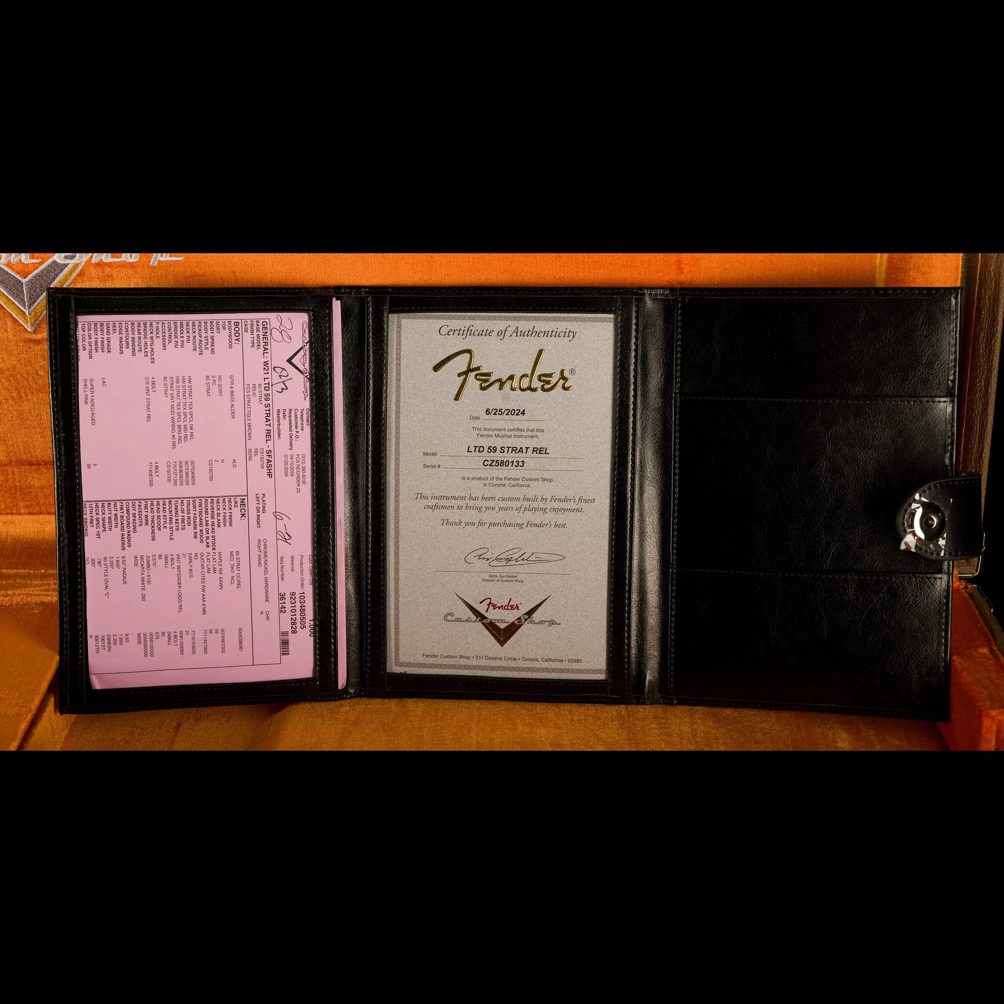 Fender Custom Shop Limited Edition 1959 Stratocaster Relic Super Faded Aged Shell Pink - Image 18