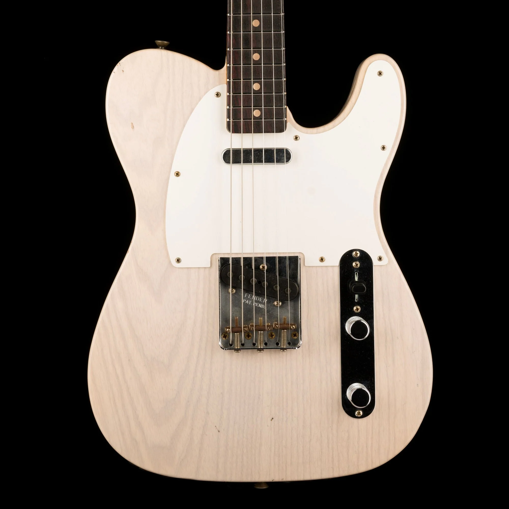 Fender Custom Shop Limited Edition 1959 Telecaster Journeyman Relic Aged White Blonde With Case