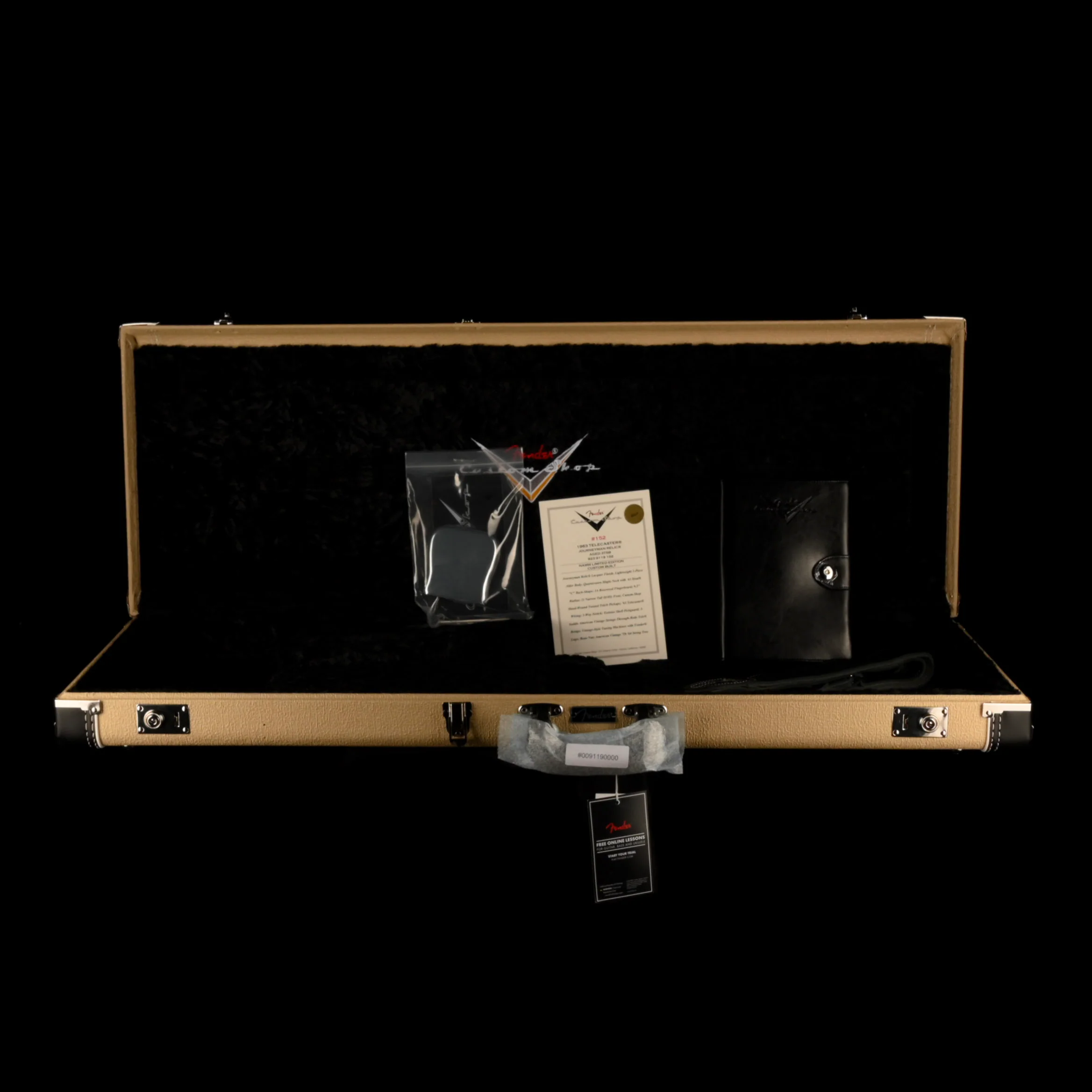 Fender Custom Shop Limited Edition 1963 Telecaster Journeyman Relic Aged 3-Tone Sunburst With Case - Image 15