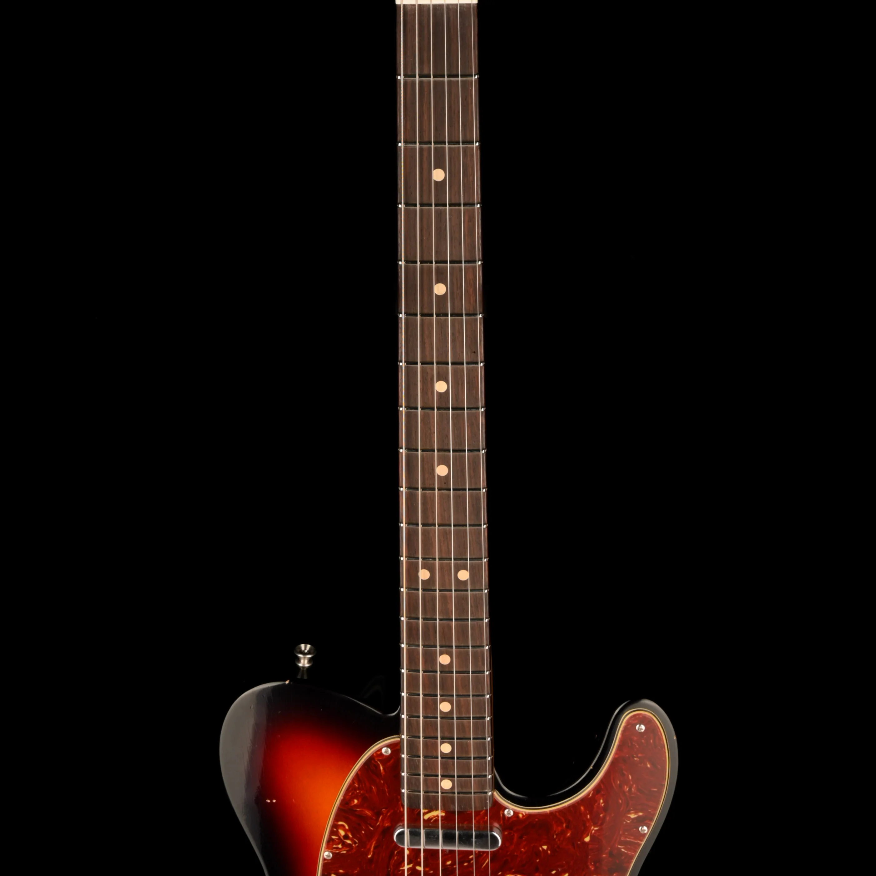 Fender Custom Shop Limited Edition 1963 Telecaster Journeyman Relic Aged 3-Tone Sunburst With Case - Image 7