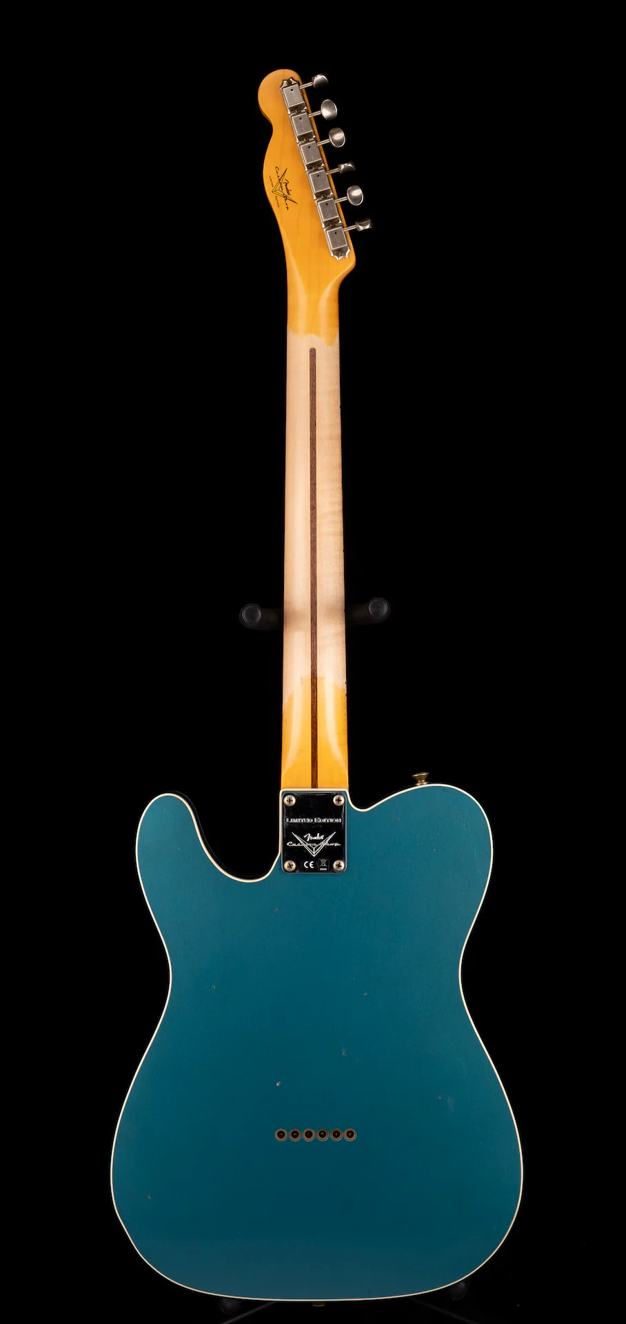 Fender Custom Shop Limited Edition 50's Twisted Telecaster Custom Journeyman Relic Aged Ocean Turquoise - Image 13