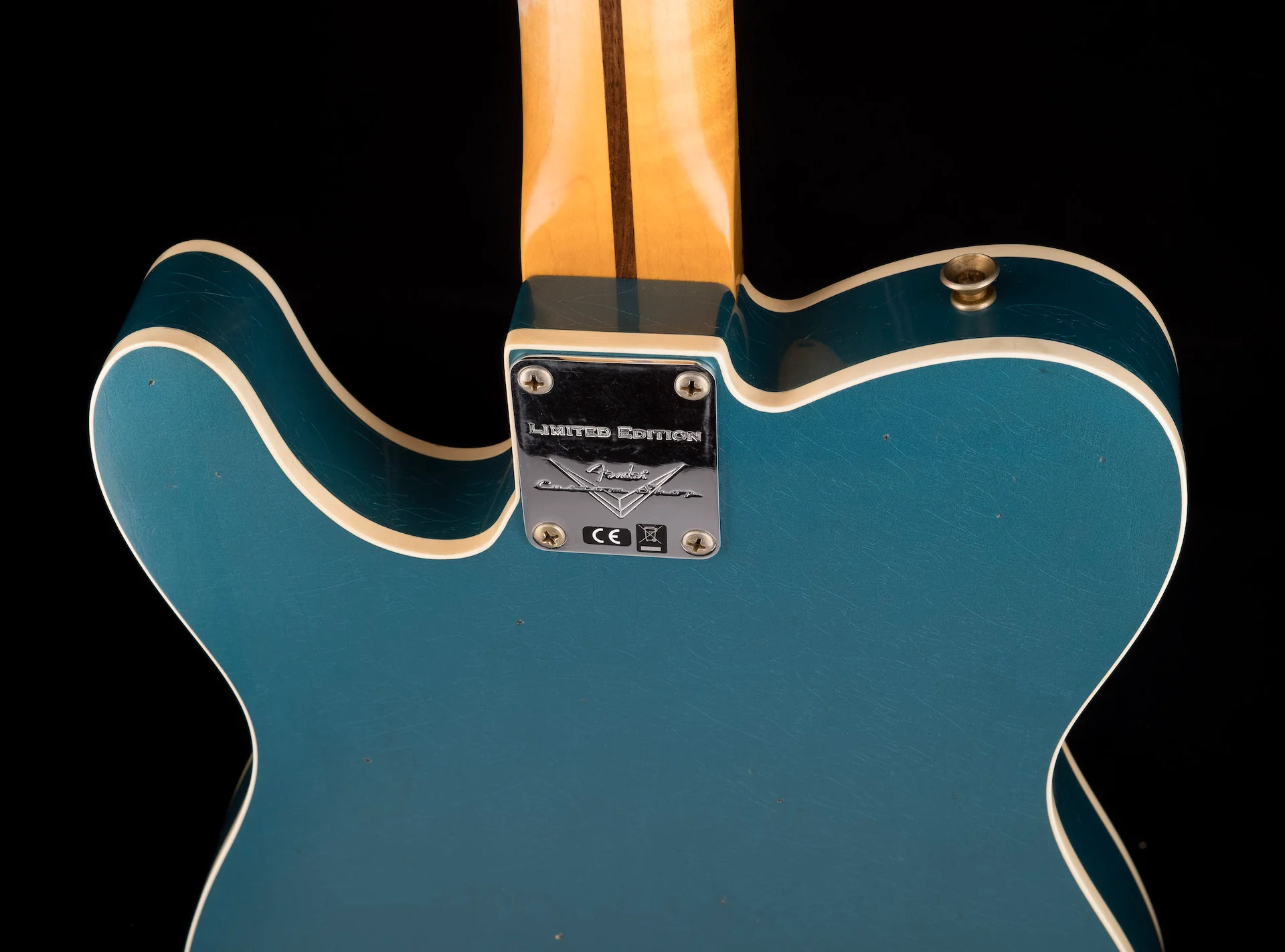 Fender Custom Shop Limited Edition 50's Twisted Telecaster Custom Journeyman Relic Aged Ocean Turquoise - Image 14
