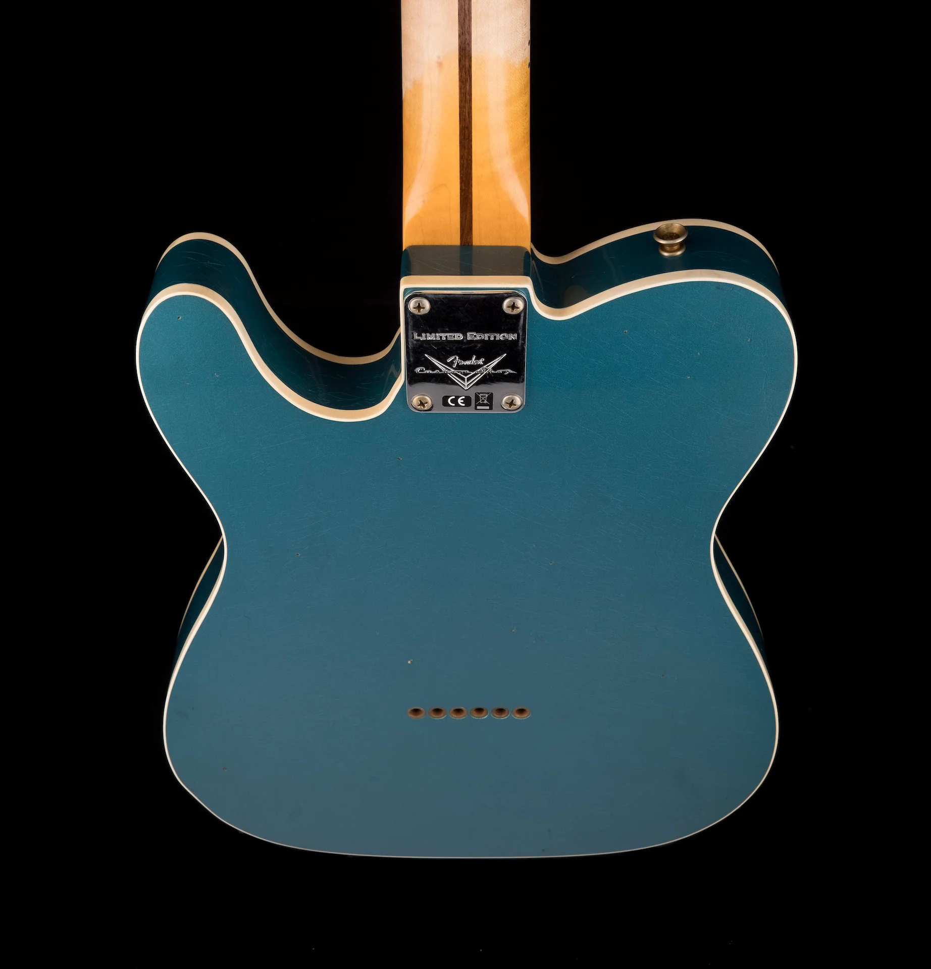 Fender Custom Shop Limited Edition 50's Twisted Telecaster Custom Journeyman Relic Aged Ocean Turquoise - Image 16