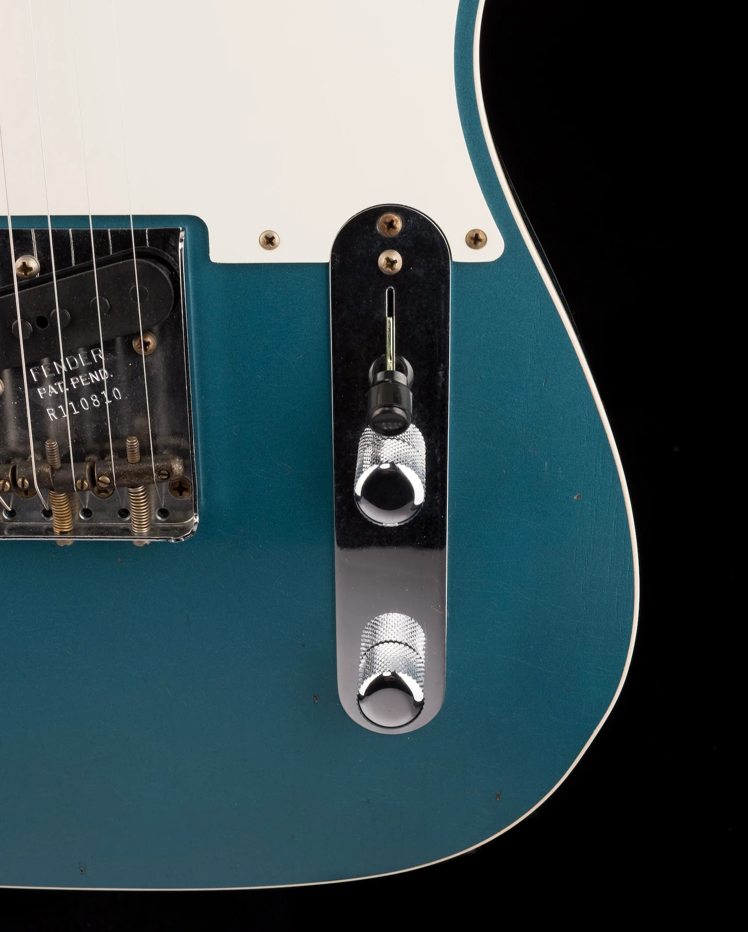 Fender Custom Shop Limited Edition 50's Twisted Telecaster Custom Journeyman Relic Aged Ocean Turquoise - Image 8