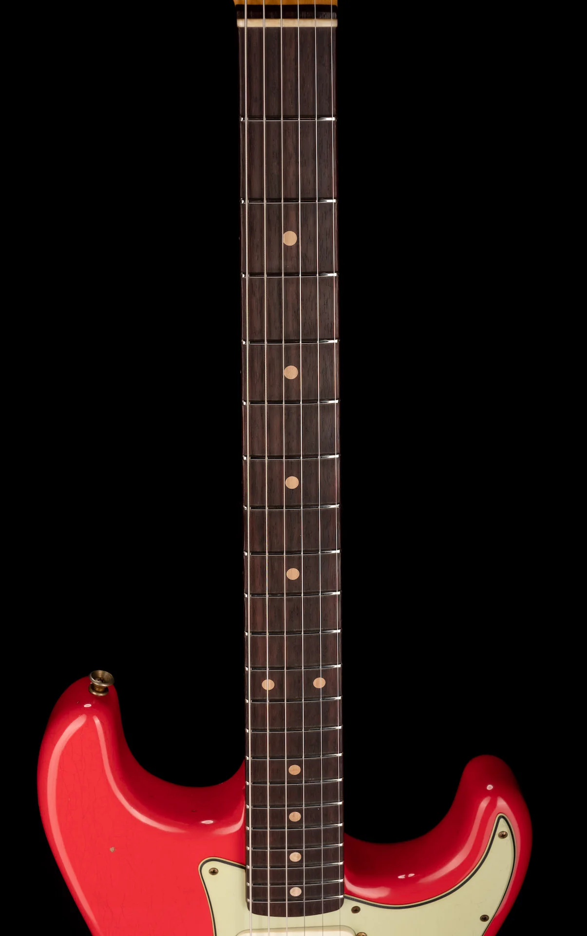 Fender Custom Shop Limited Edition '62/'63 Stratocaster Journeyman Relic Aged Fiesta Red - Image 13