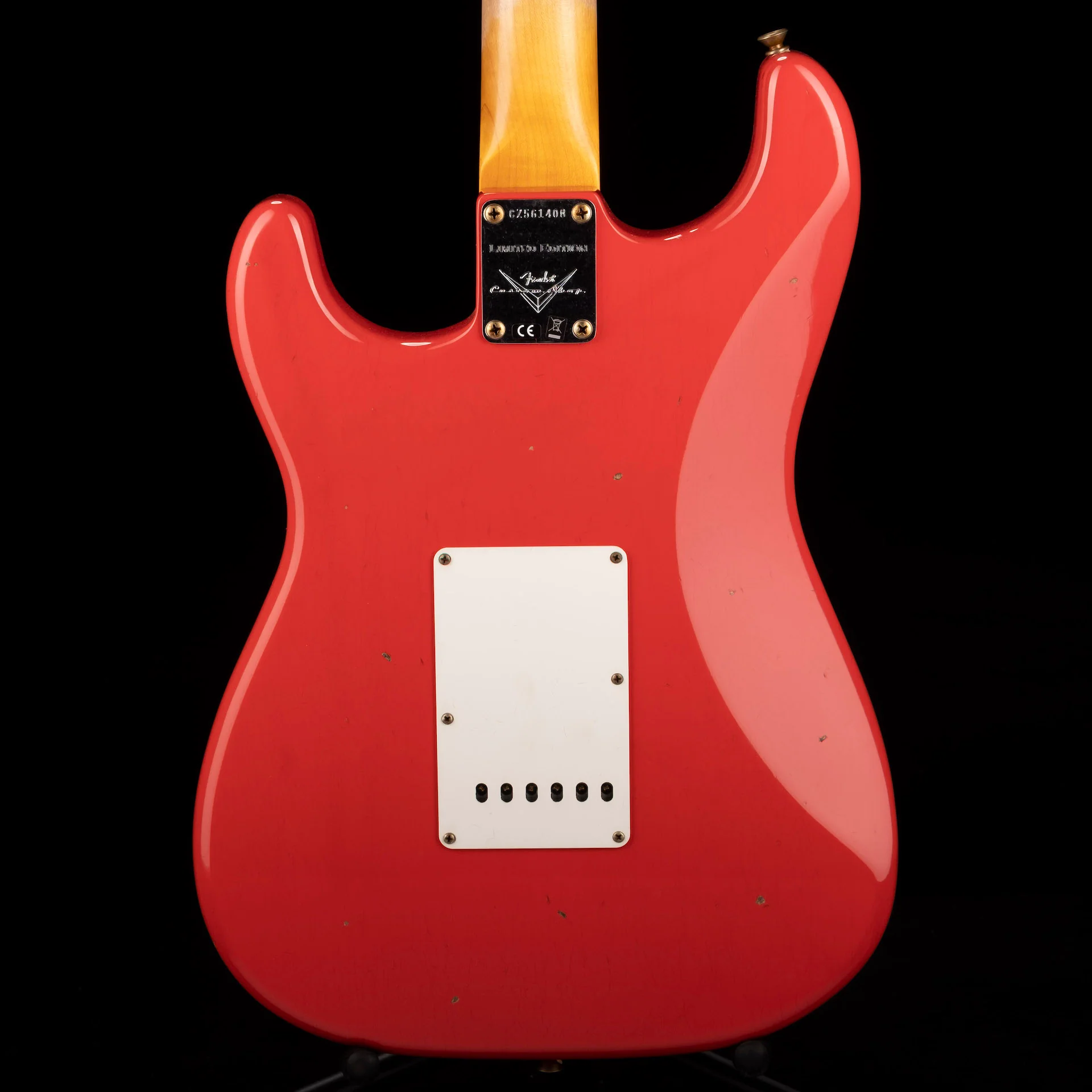 Fender Custom Shop Limited Edition '62/'63 Stratocaster Journeyman Relic Aged Fiesta Red - Image 14