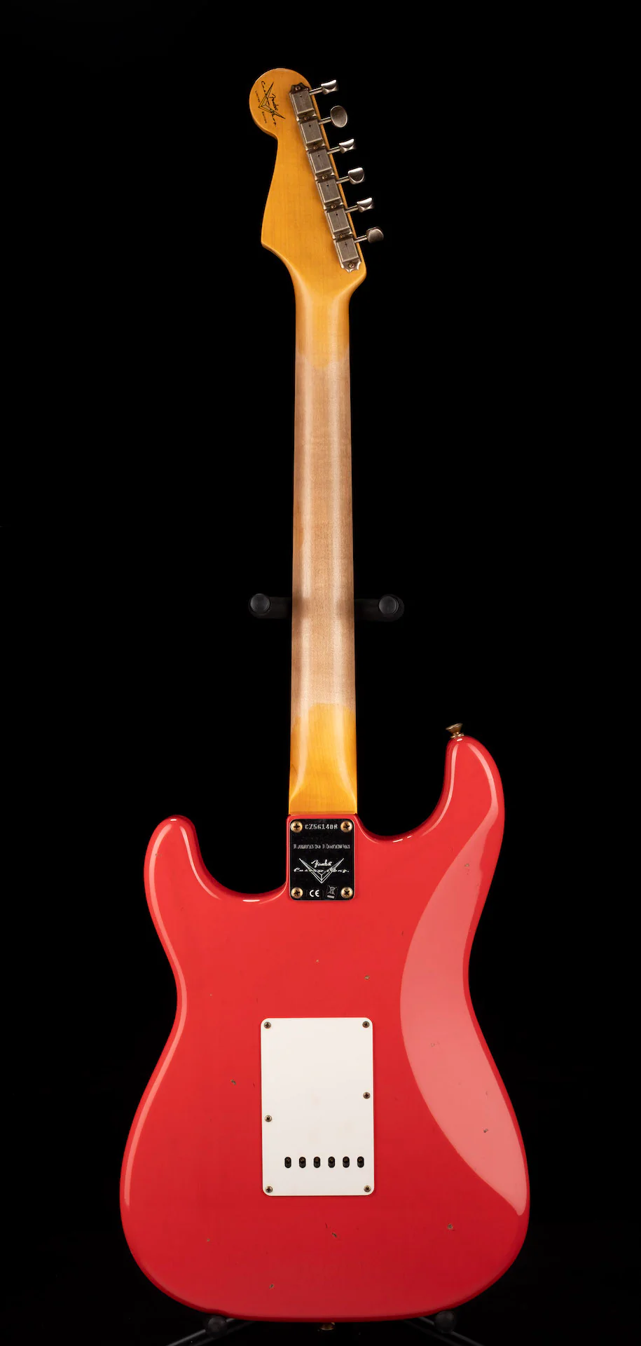 Fender Custom Shop Limited Edition '62/'63 Stratocaster Journeyman Relic Aged Fiesta Red - Image 15