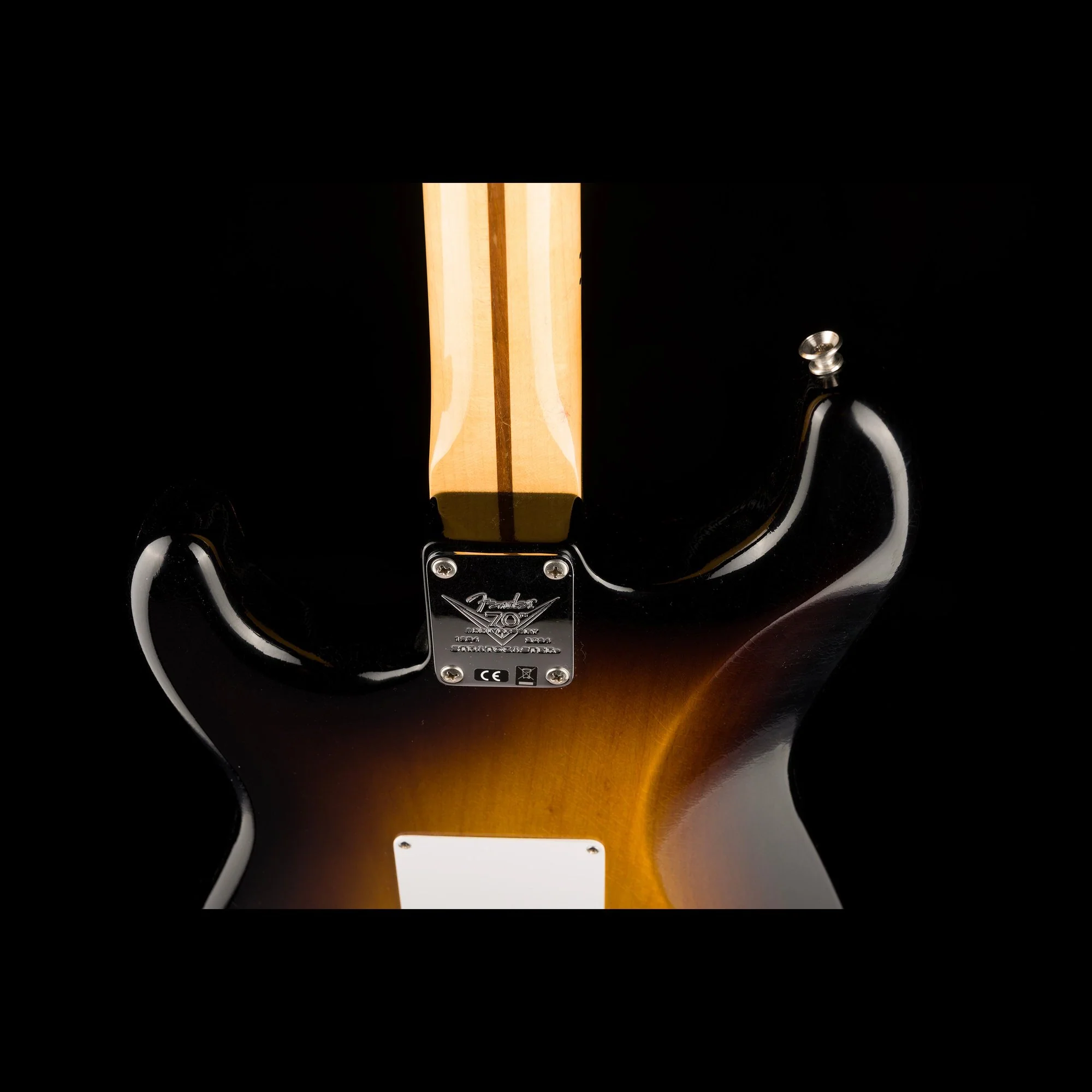 Fender Custom Shop Limited Edition 70th Anniversary 1954 Stratocaster Deluxe Closet Classic Wide Fade 2-Tone Sunburst - Image 15