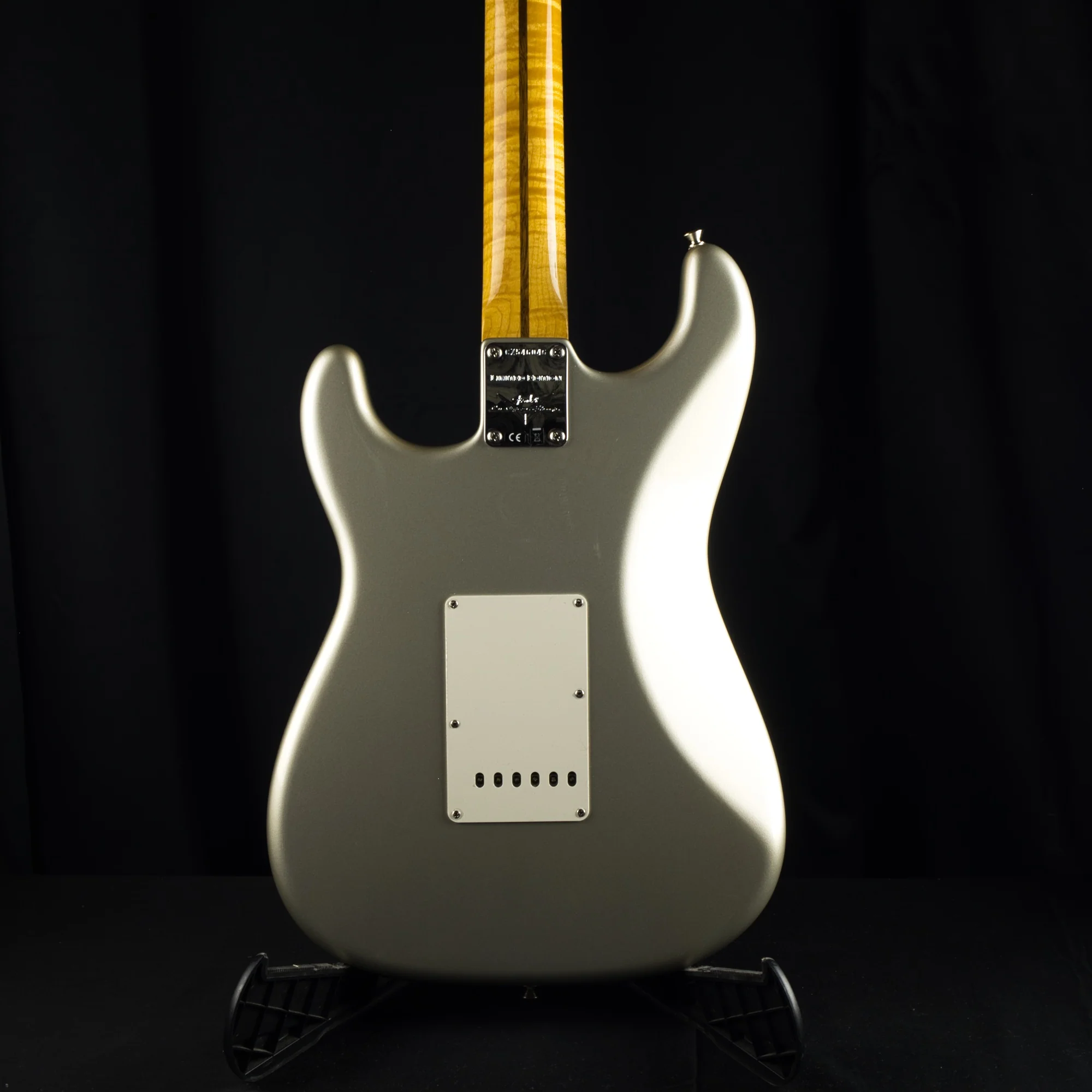 Fender Custom Shop Limited Edition American Custom Stratocaster NOS Aged Inca Silver Electric Guitar With Case - Image 6