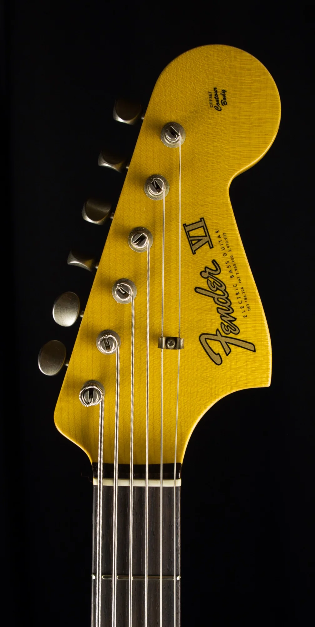 Fender Custom Shop Limited Edition Bass VI Journeyman Relic Faded Aged Seafoam Green With Case - Image 13