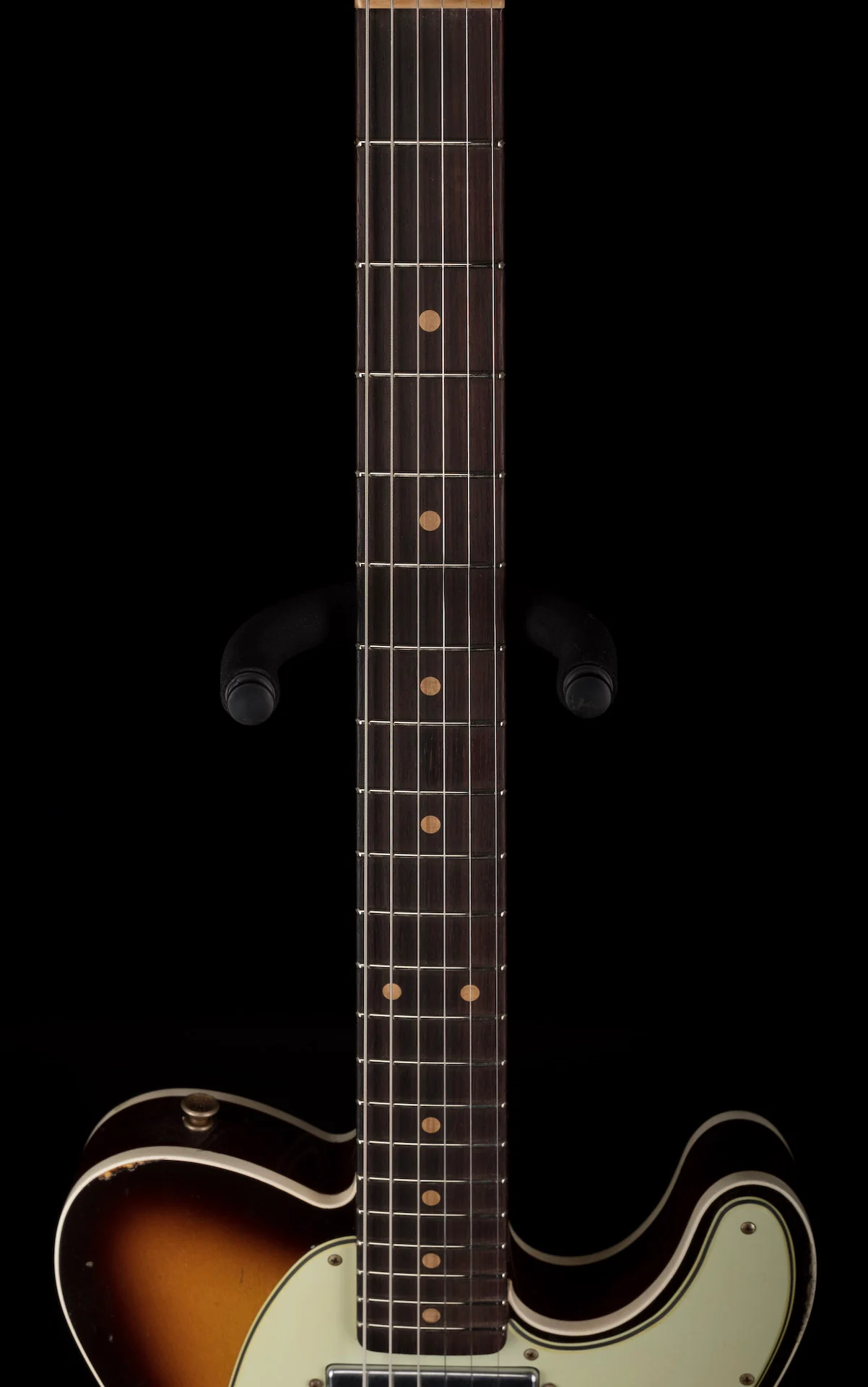 Fender Custom Shop Limited Edition CuNiFe Telecaster Custom Relic Faded Aged Chocolate 3-Tone Sunburst - Image 11