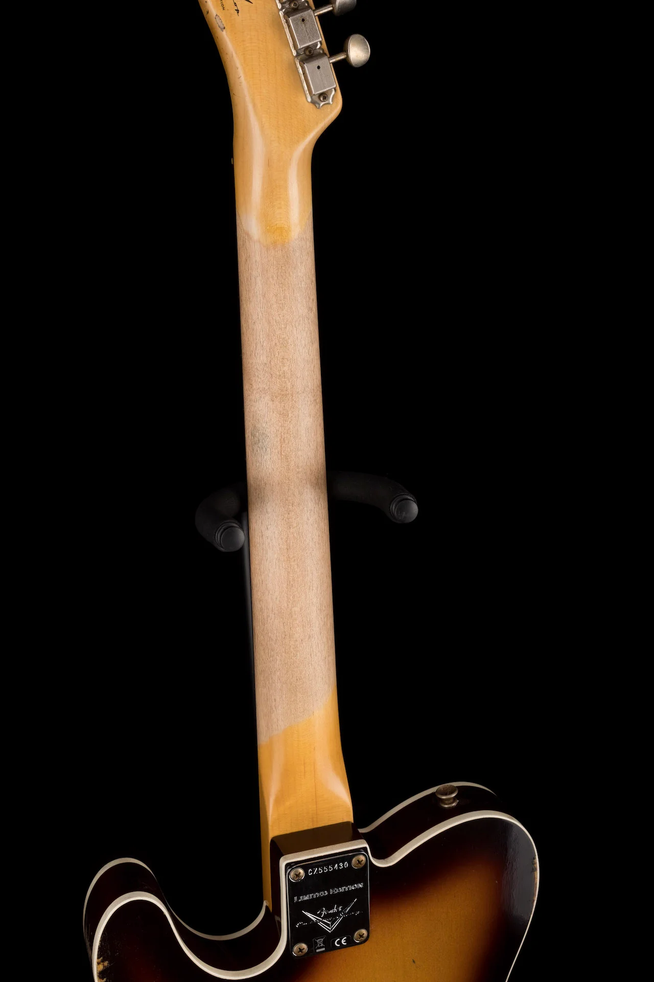 Fender Custom Shop Limited Edition CuNiFe Telecaster Custom Relic Faded Aged Chocolate 3-Tone Sunburst - Image 16