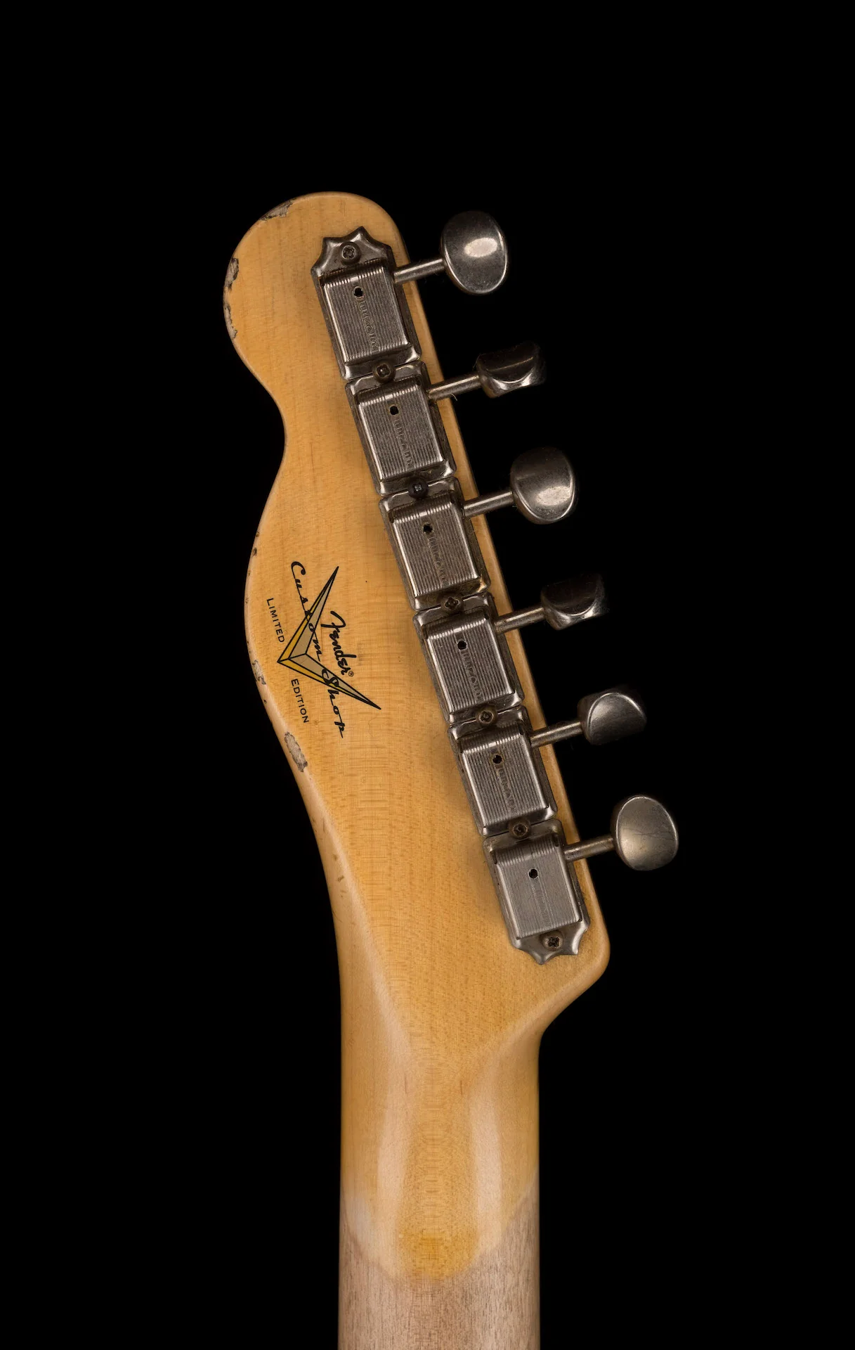 Fender Custom Shop Limited Edition CuNiFe Telecaster Custom Relic Faded Aged Chocolate 3-Tone Sunburst - Image 18