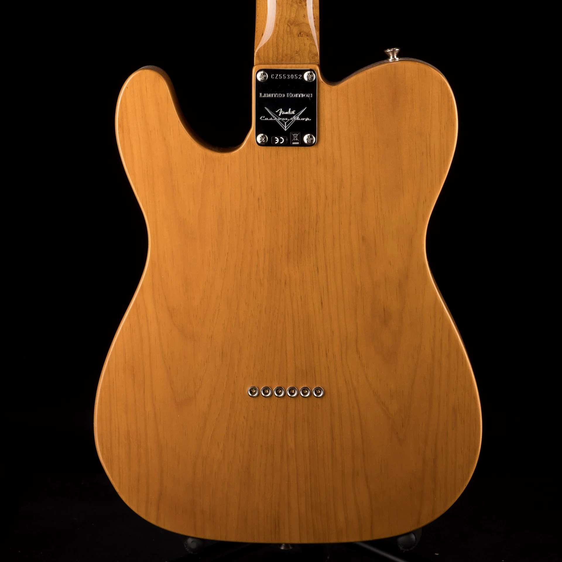 Fender Custom Shop Limited Edition Knotty Pine Telecaster Thinline NOS Aged Natural - Image 13